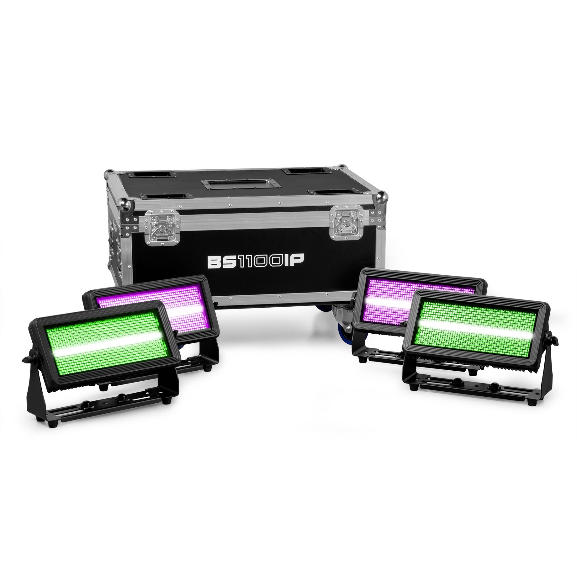 FLCBS04 Flightcase for 4pcs BS1100IP