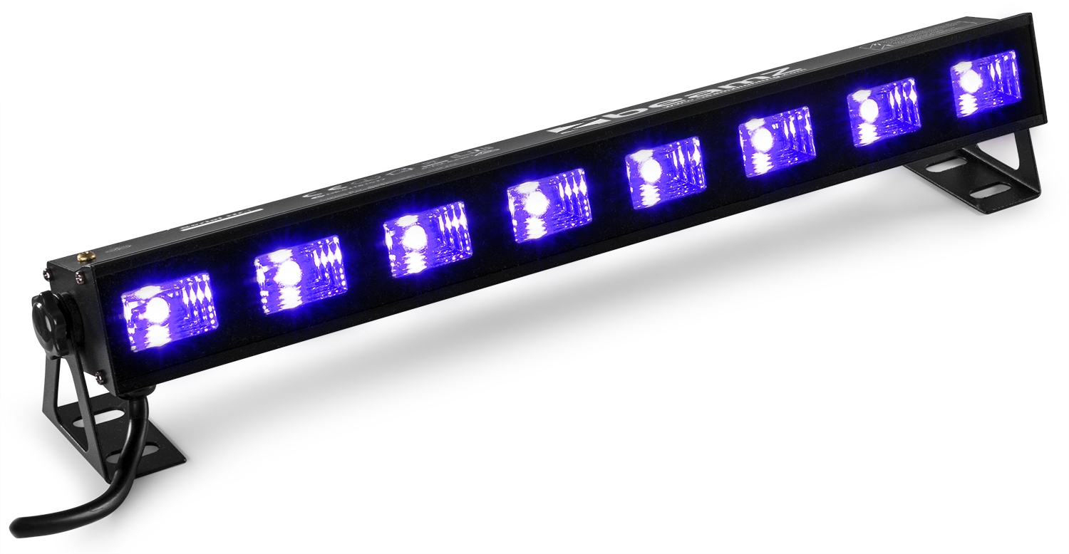 BUVW83 BAR 8x 3W UV/White 2-in-1 LED