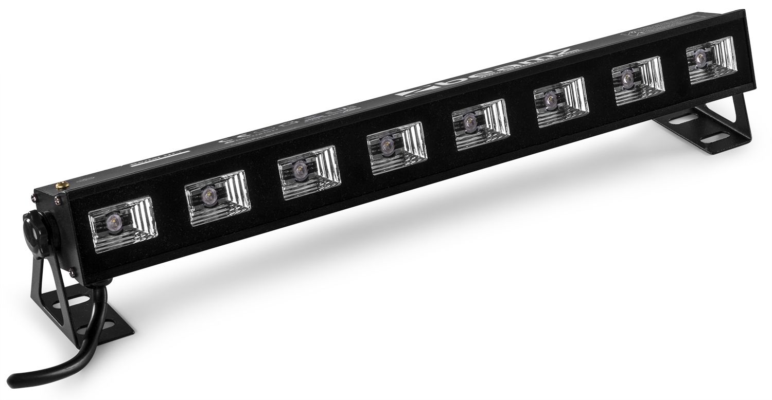 BUVW83 BAR 8x 3W UV/White 2-in-1 LED