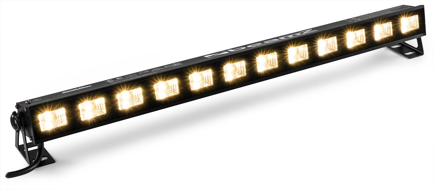 BUVW123 BAR 12x 3W UV/White 2-in-1 LEDs