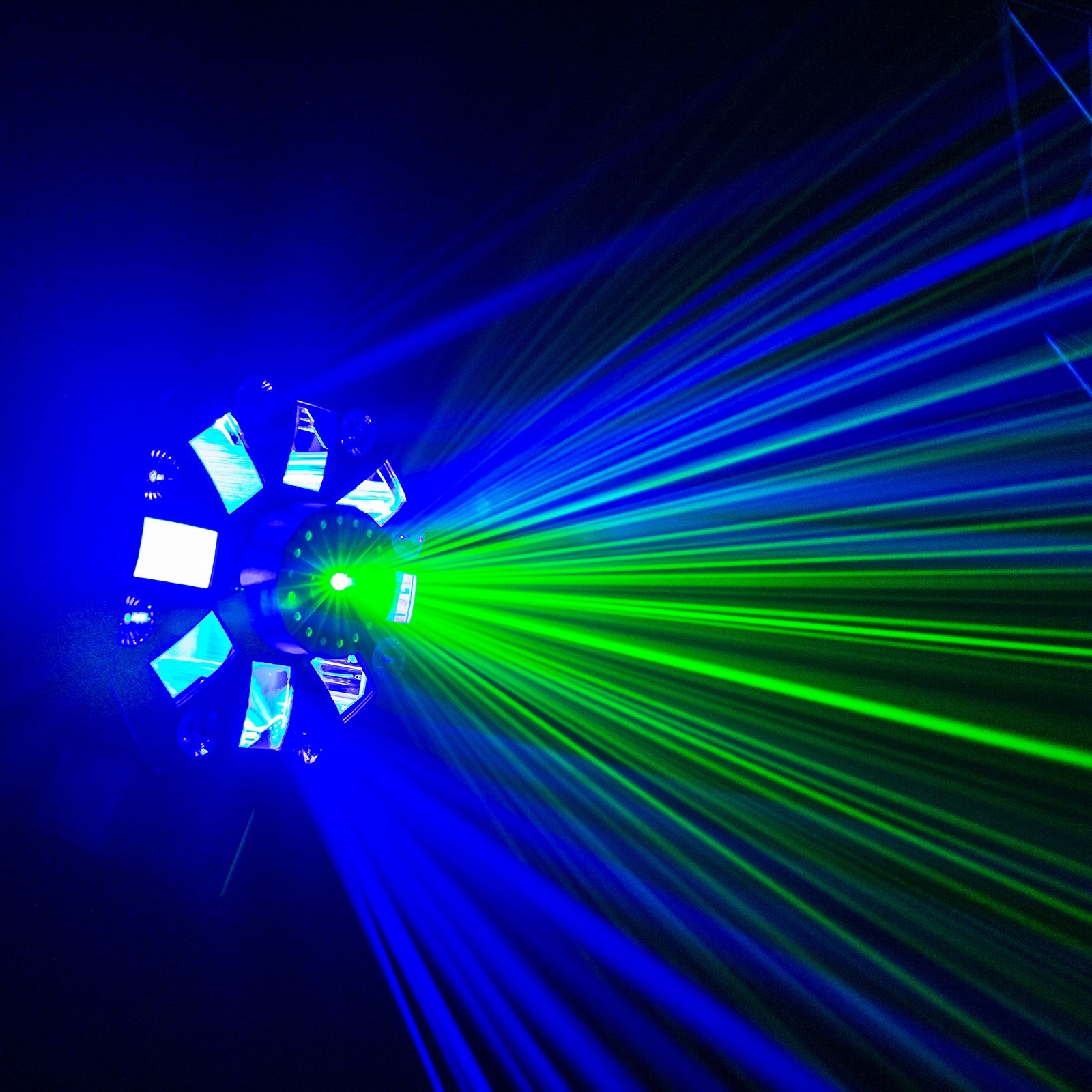 MultiBox LED Effect with Laser and Strobe