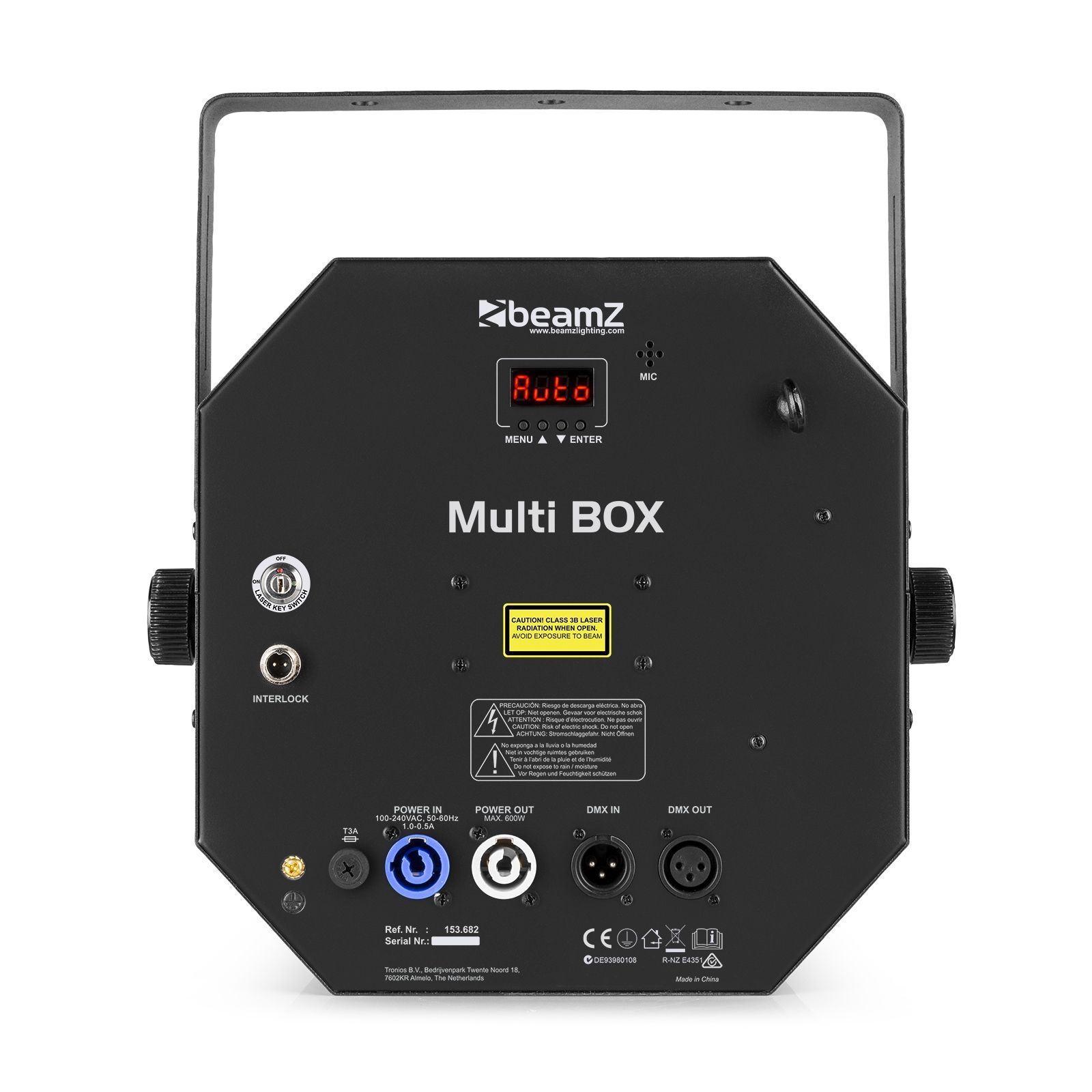 MultiBox LED Effect with Laser and Strobe