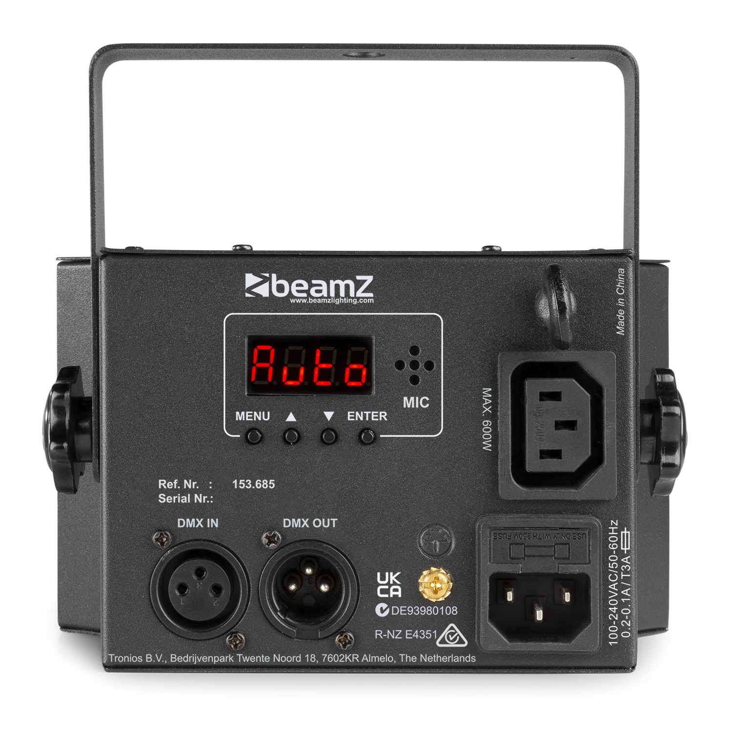 DerbyStrobe LED with DMX