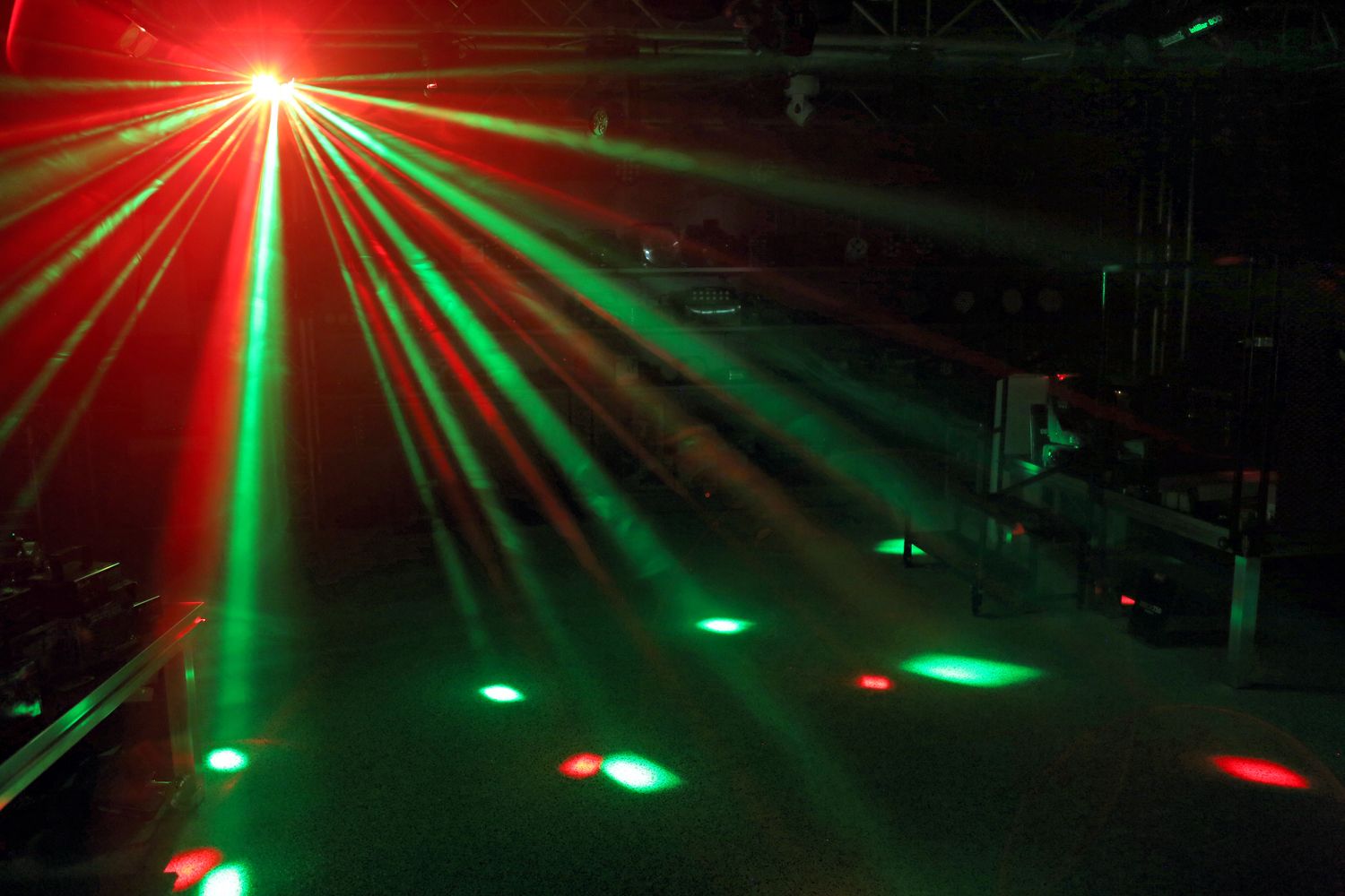LED Butterfly with strobe