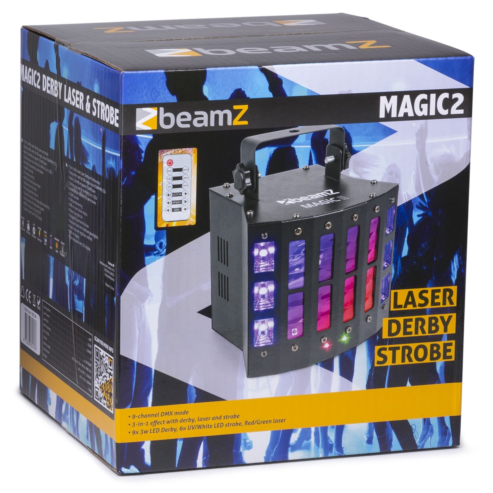 Magic2 Derby with Laser RG and strobe