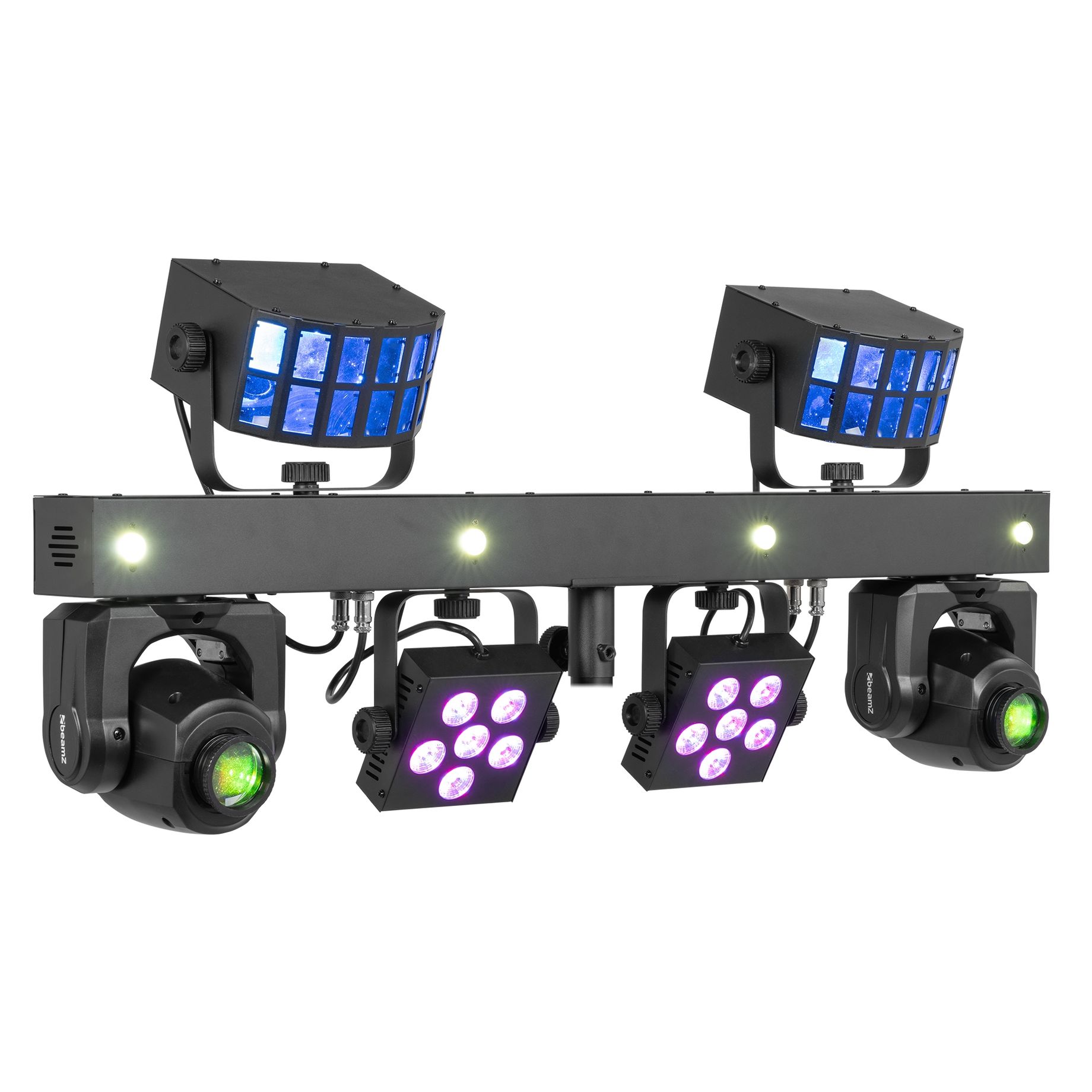 ShowBar GO Glow with Moving Heads, Derby, Par and Strobe Effects
