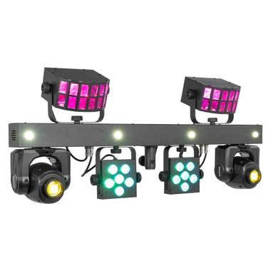 ShowBar GO Glow with Moving Heads, Derby, Par and Strobe Effects