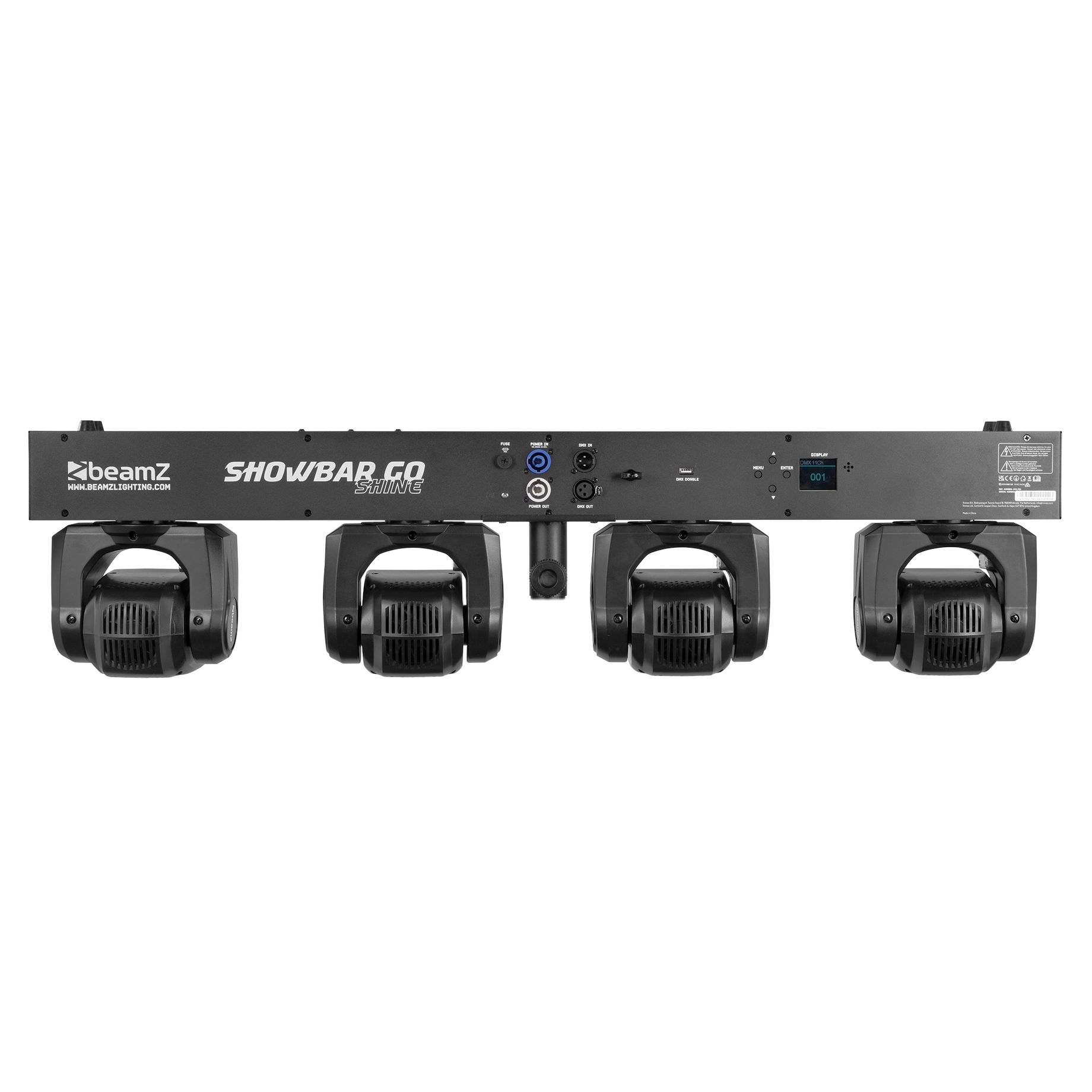 ShowBar GO Shine with 4 Moving Heads