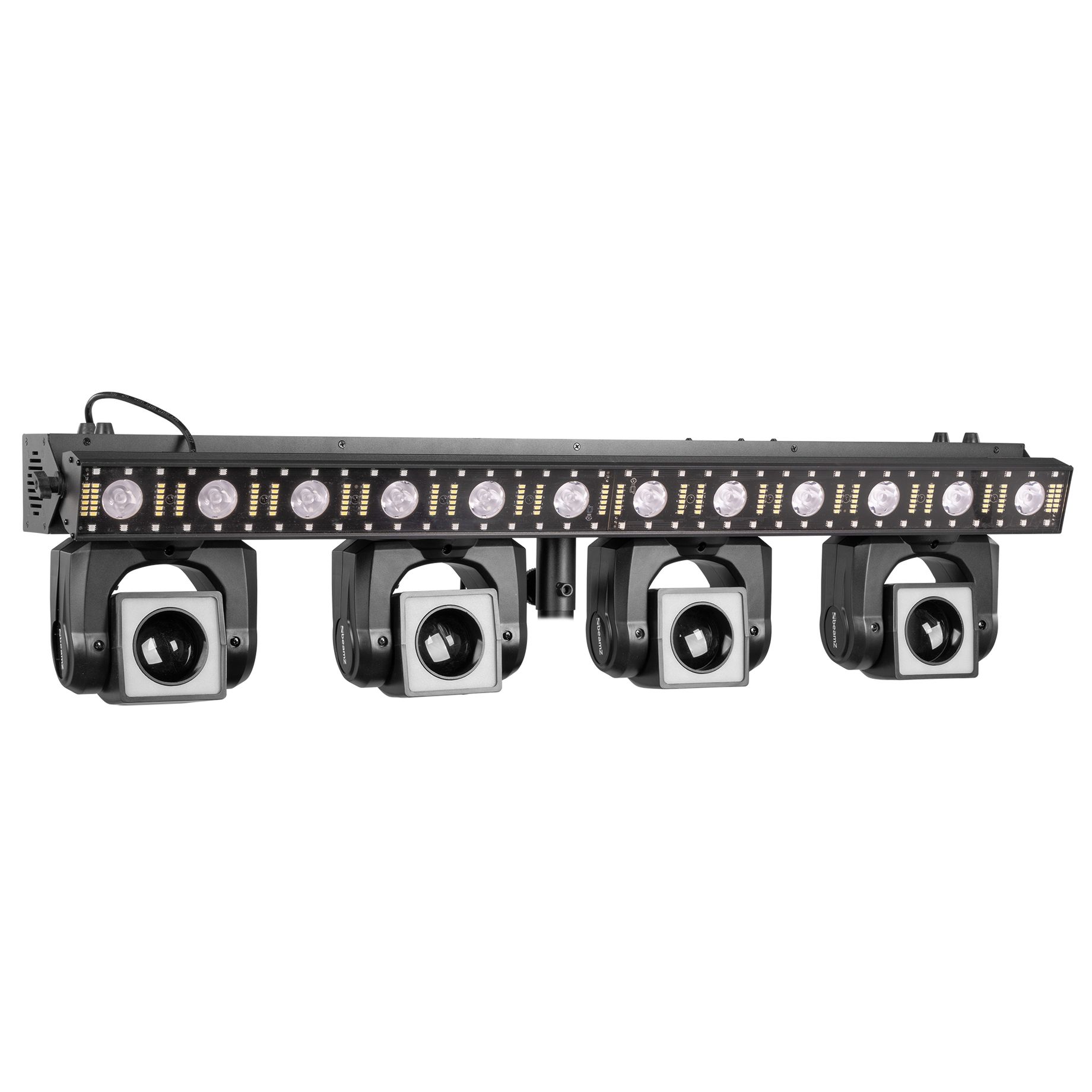 ShowBar GO Edge with 4 Moving Heads and LED/Strobe Bar
