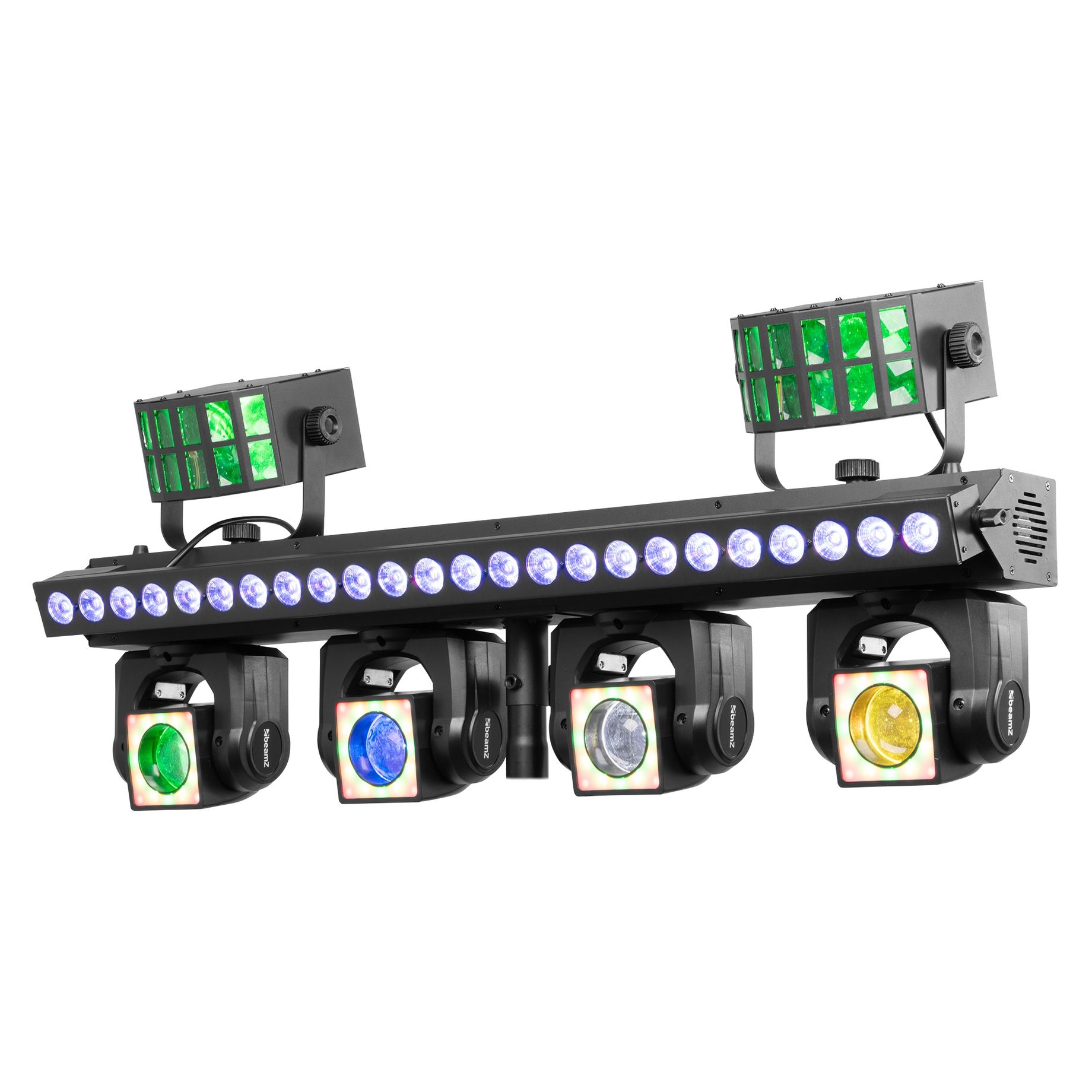 ShowBar GO Ultra with 4 Moving Heads, LED Bar and 2 Derby Effects
