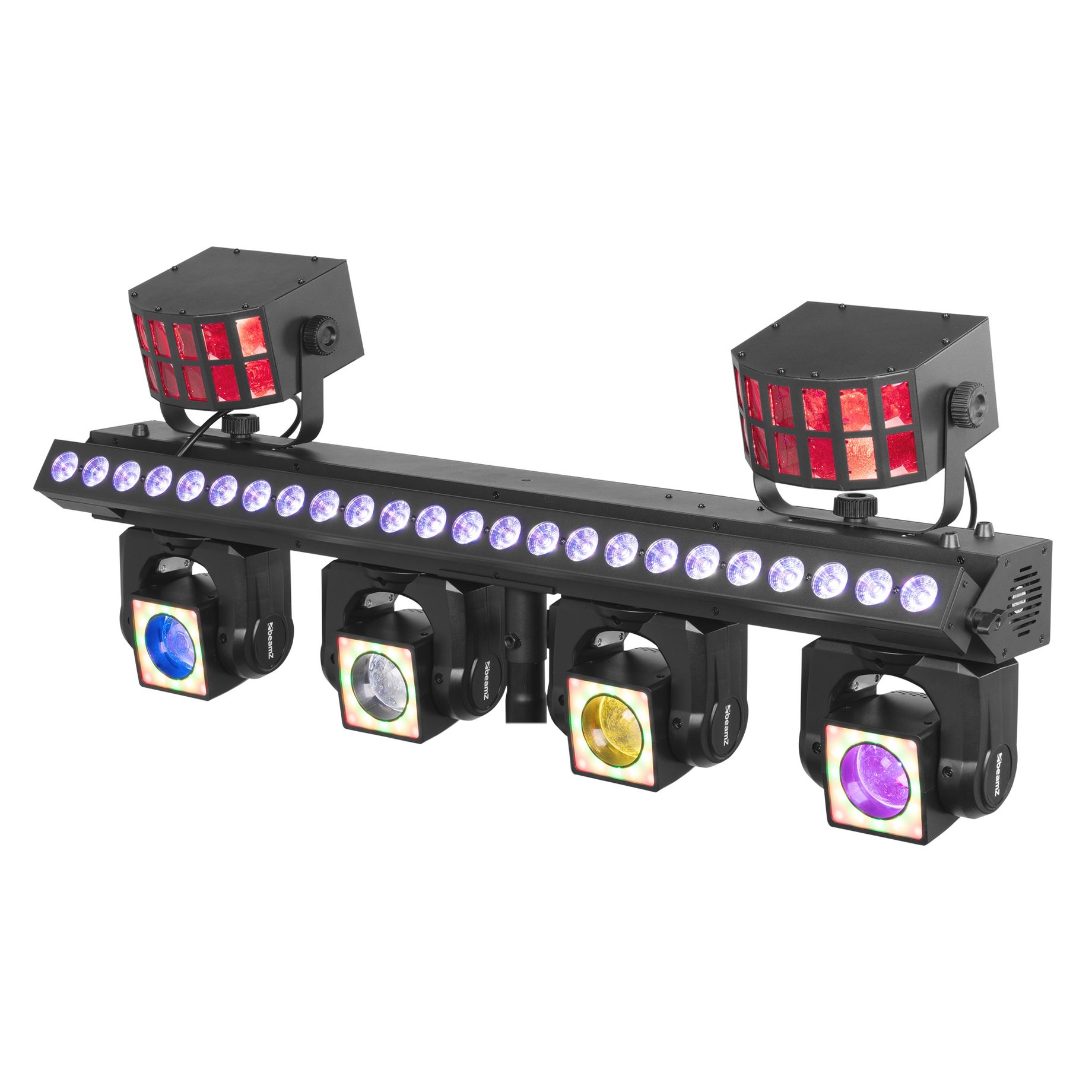 ShowBar GO Ultra with 4 Moving Heads, LED Bar and 2 Derby Effects