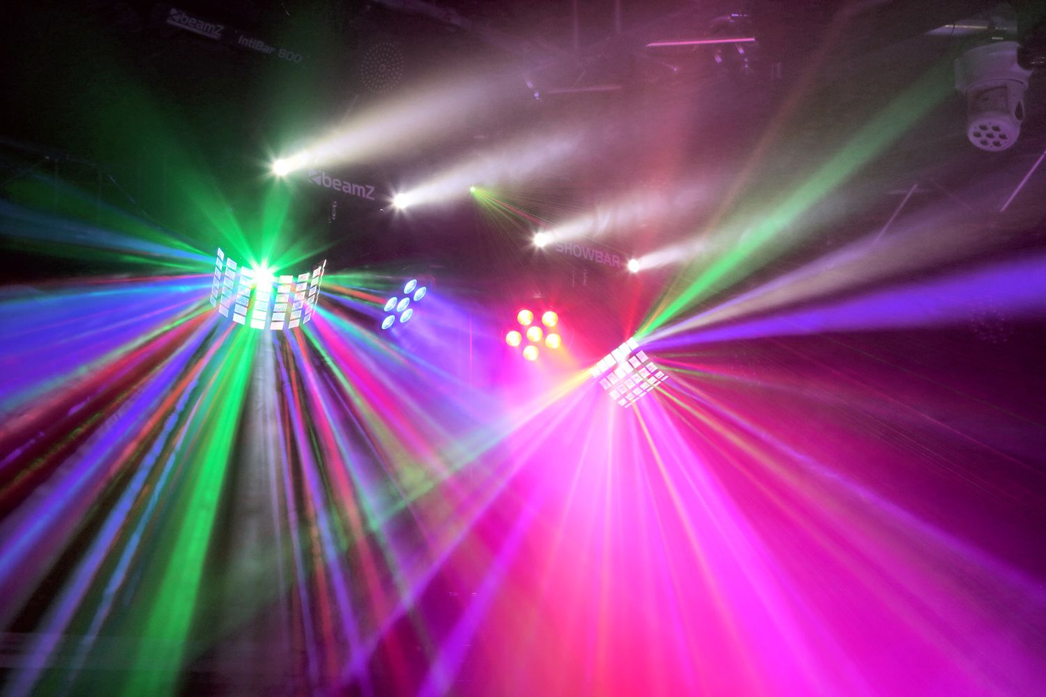 SHOWBAR with PAR, Butterfly, Laser and Strobe effects