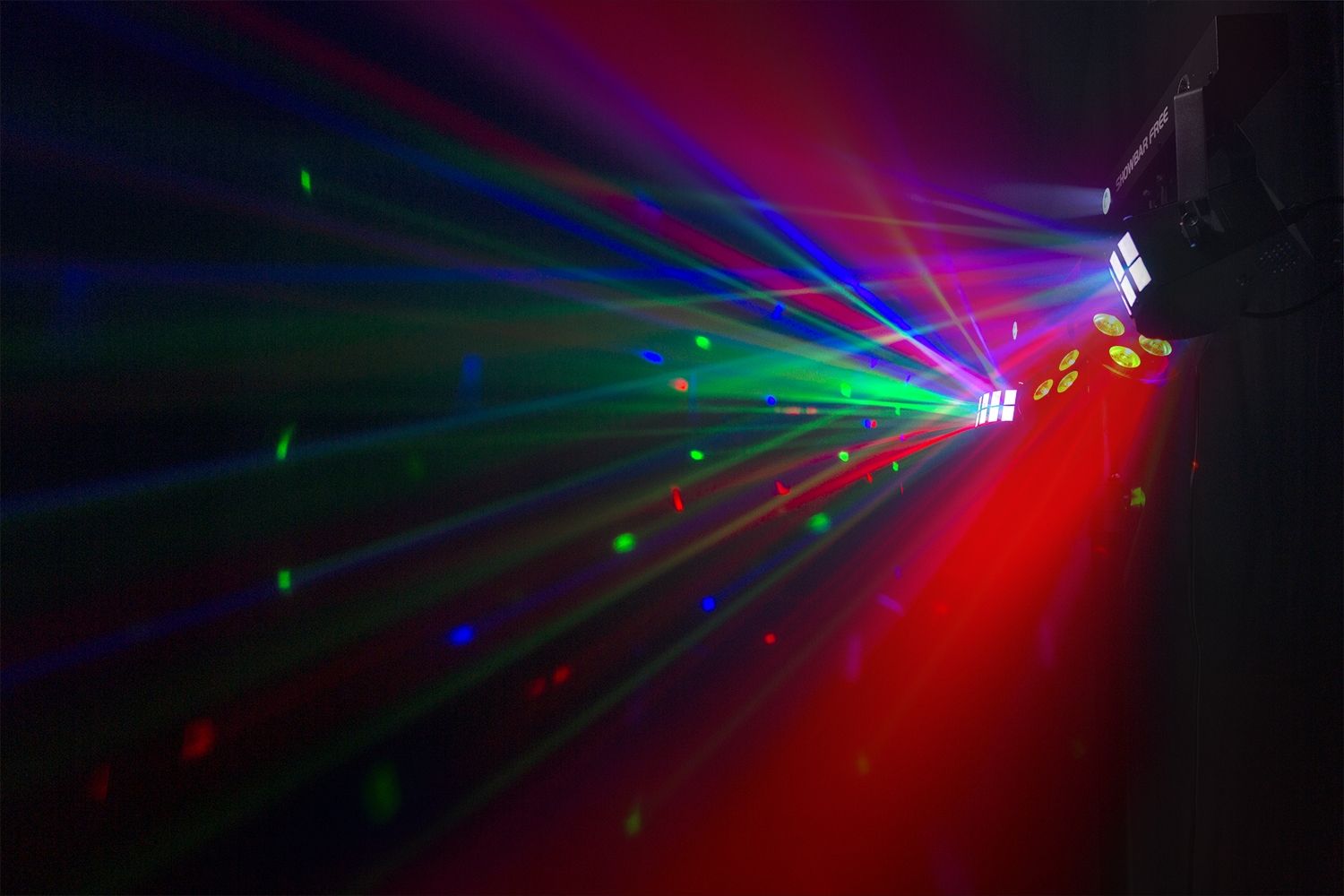 SHOWBAR FREE with PAR, Derby and Strobe effects