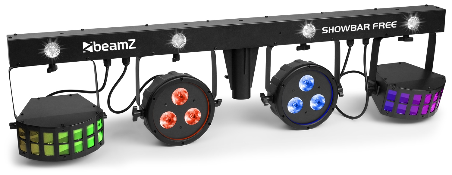 SHOWBAR FREE with PAR, Derby and Strobe effects