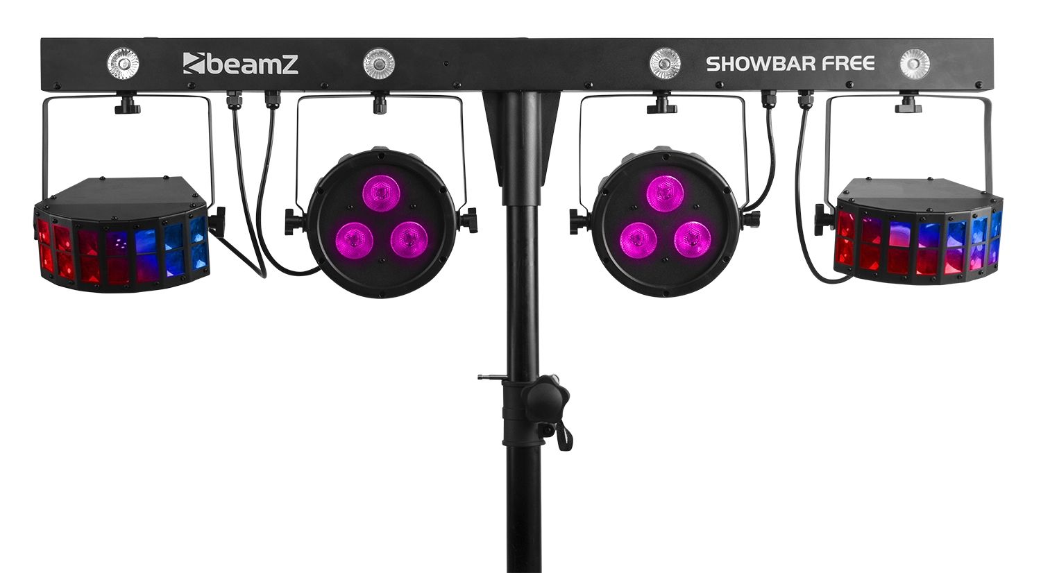 SHOWBAR FREE with PAR, Derby and Strobe effects