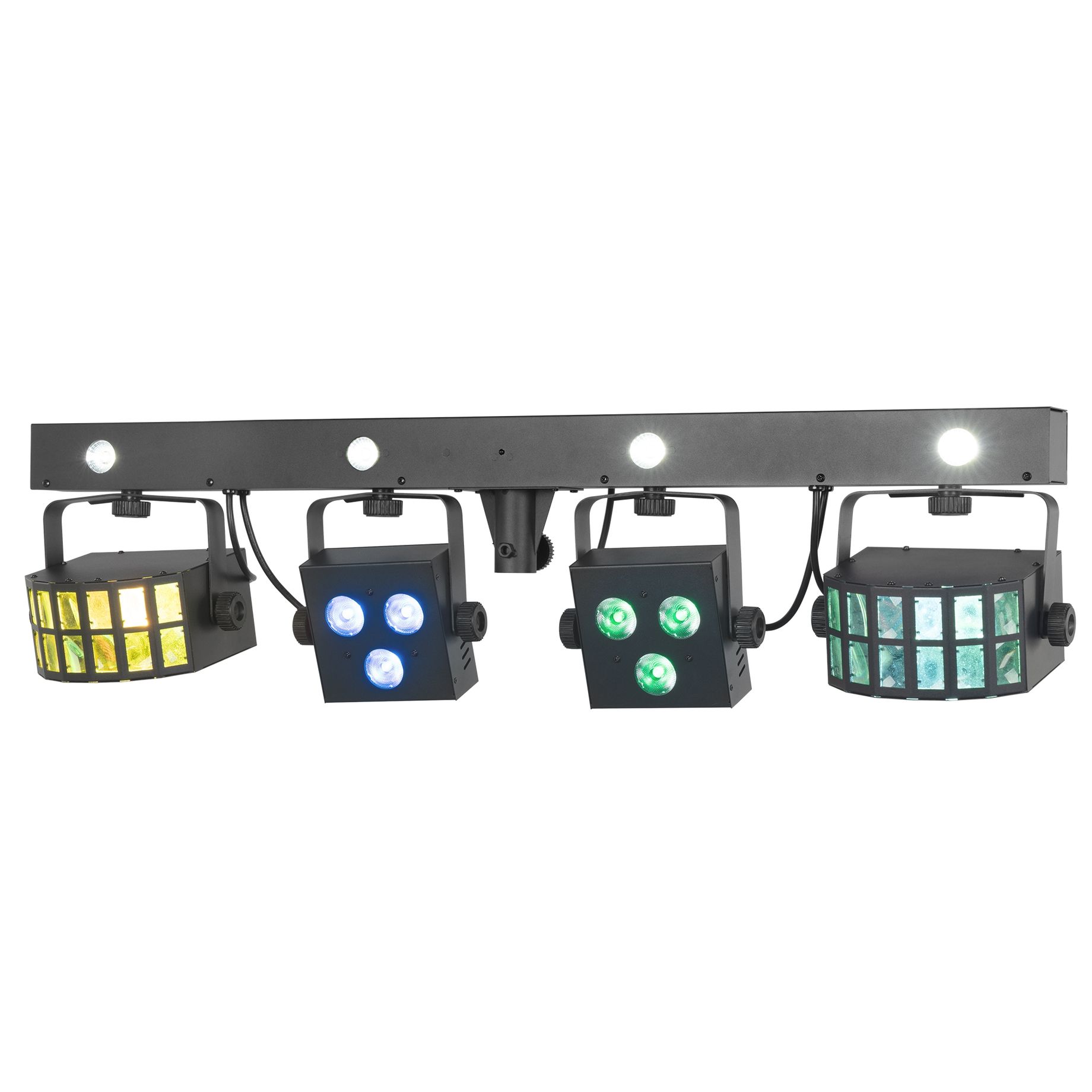 SHOWBAR FREE2 2x PAR and 2x Derby and Strobe