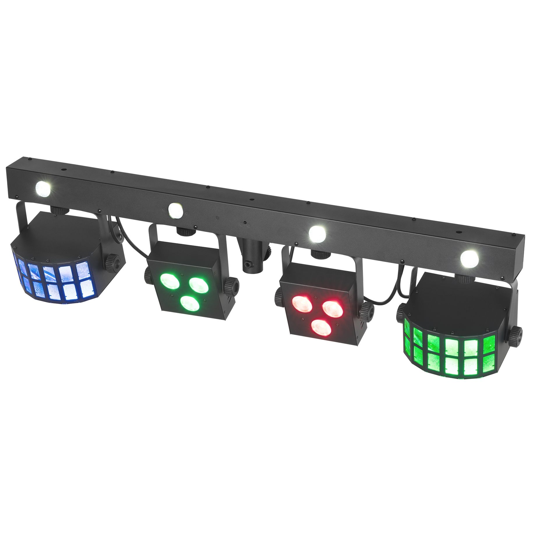 SHOWBAR FREE2 2x PAR and 2x Derby and Strobe