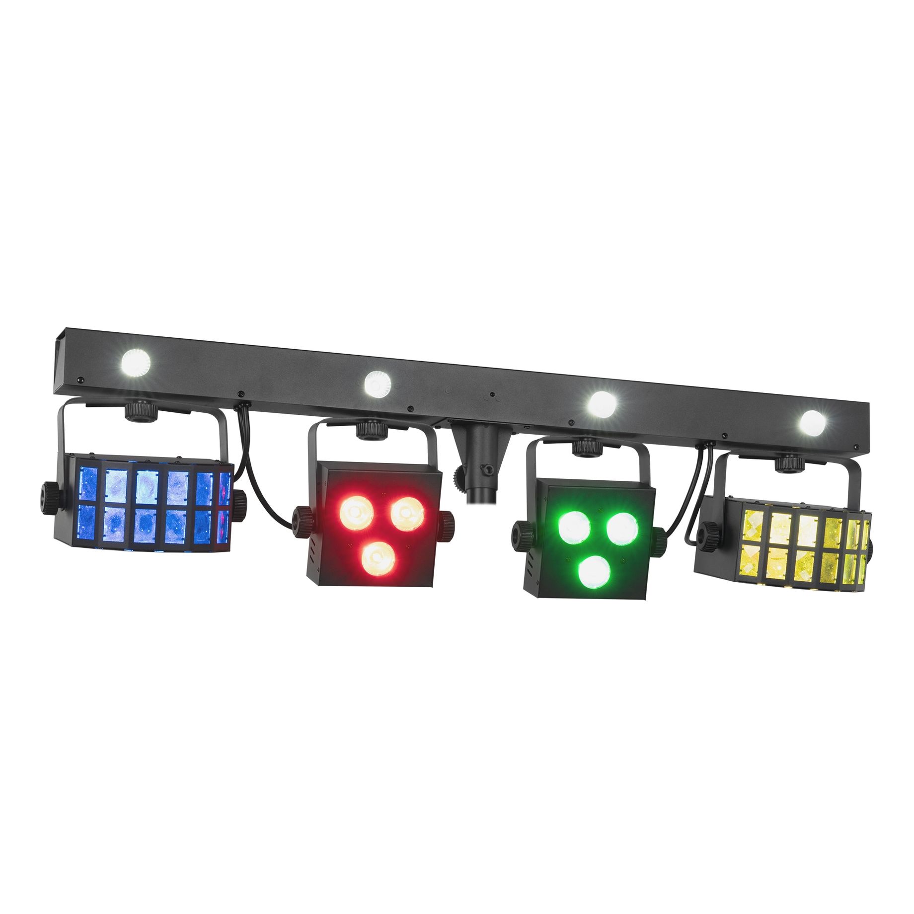SHOWBAR FREE2 2x PAR and 2x Derby and Strobe