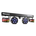 SB02 SHOWBAR on Battery with Derby and PAR effects