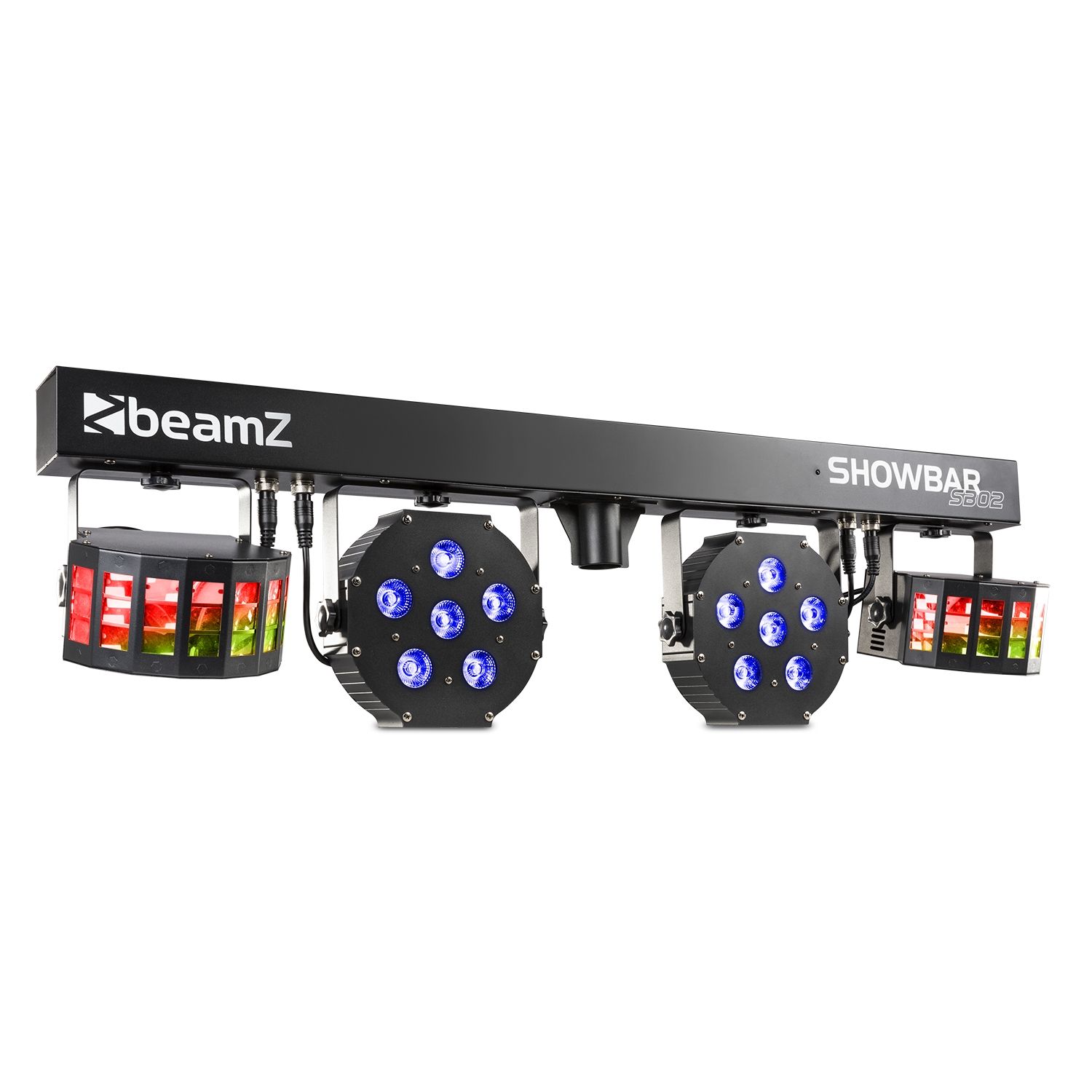 SB02 SHOWBAR on Battery with Derby and PAR effects