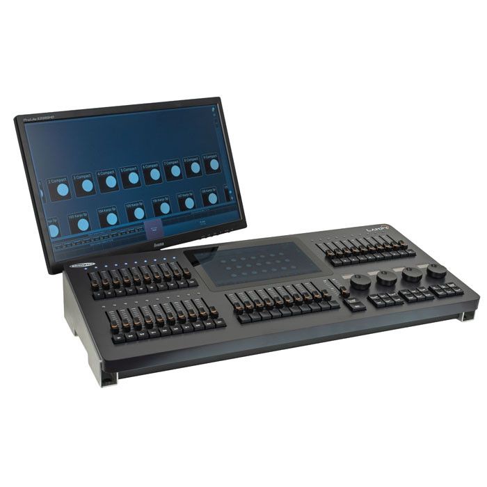 LAMPY 40 1U One Universe 40-fader DMX console