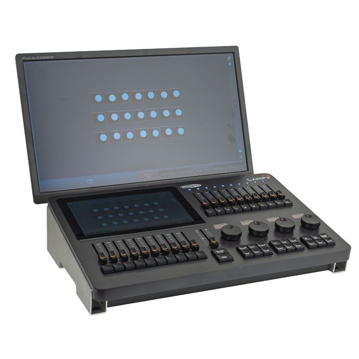 LAMPY 20 1U One Universe 20-fader DMX console