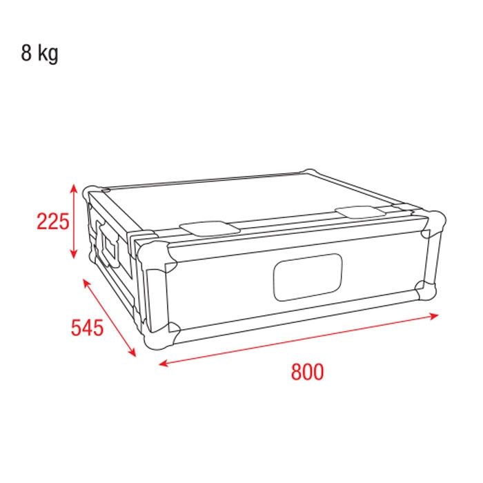 Flightcase for LAMPY 40