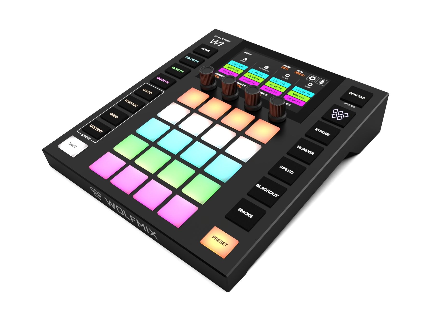 Wolfmix W1 DMX Lighting Controller