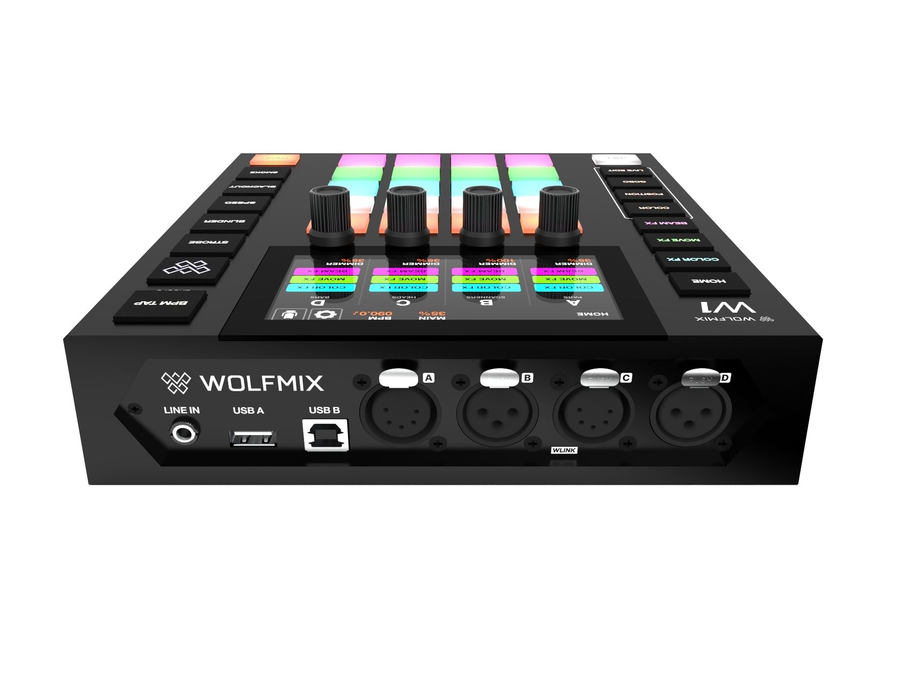 Wolfmix W1 DMX Lighting Controller