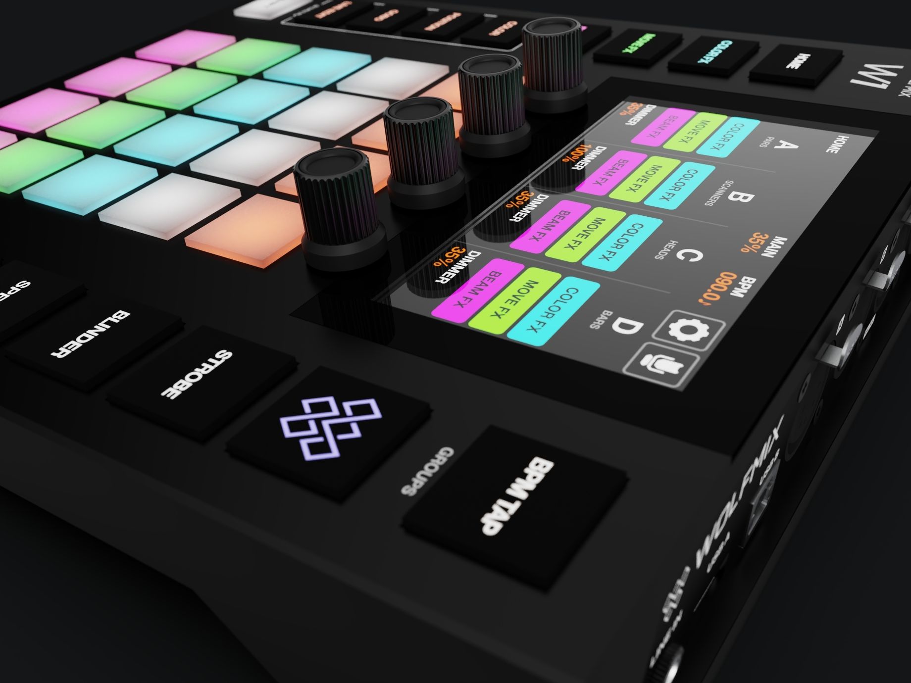 Wolfmix W1 DMX Lighting Controller