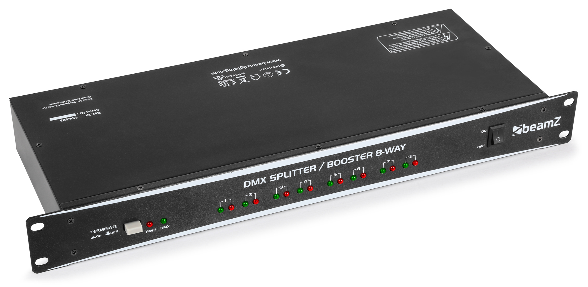 DMX8 Splitter / Booster 8-way