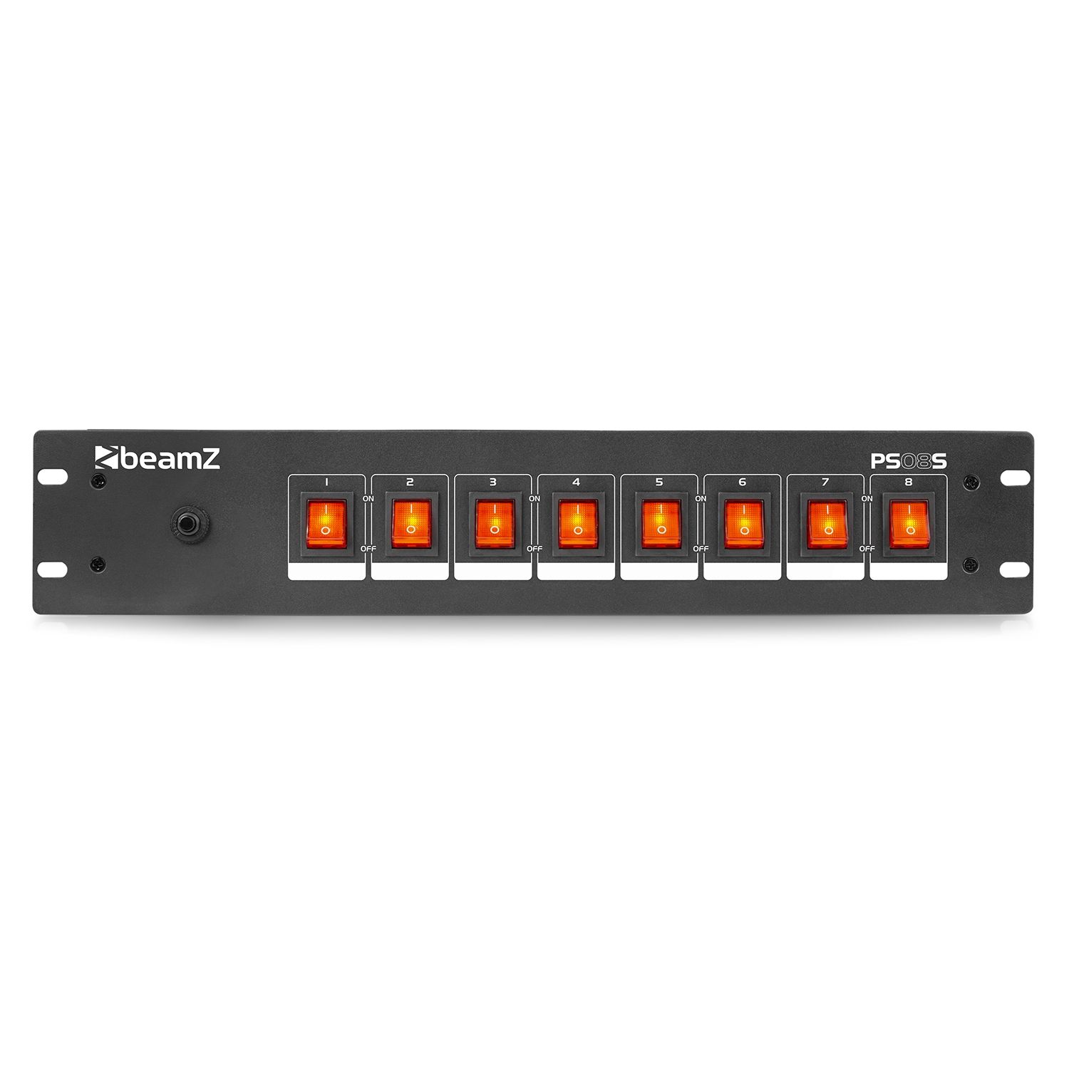 PS08S Switch Panel 8-Channel Schuko Sockets