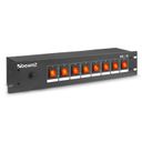 PS08S Switch Panel 8-Channel Schuko Sockets