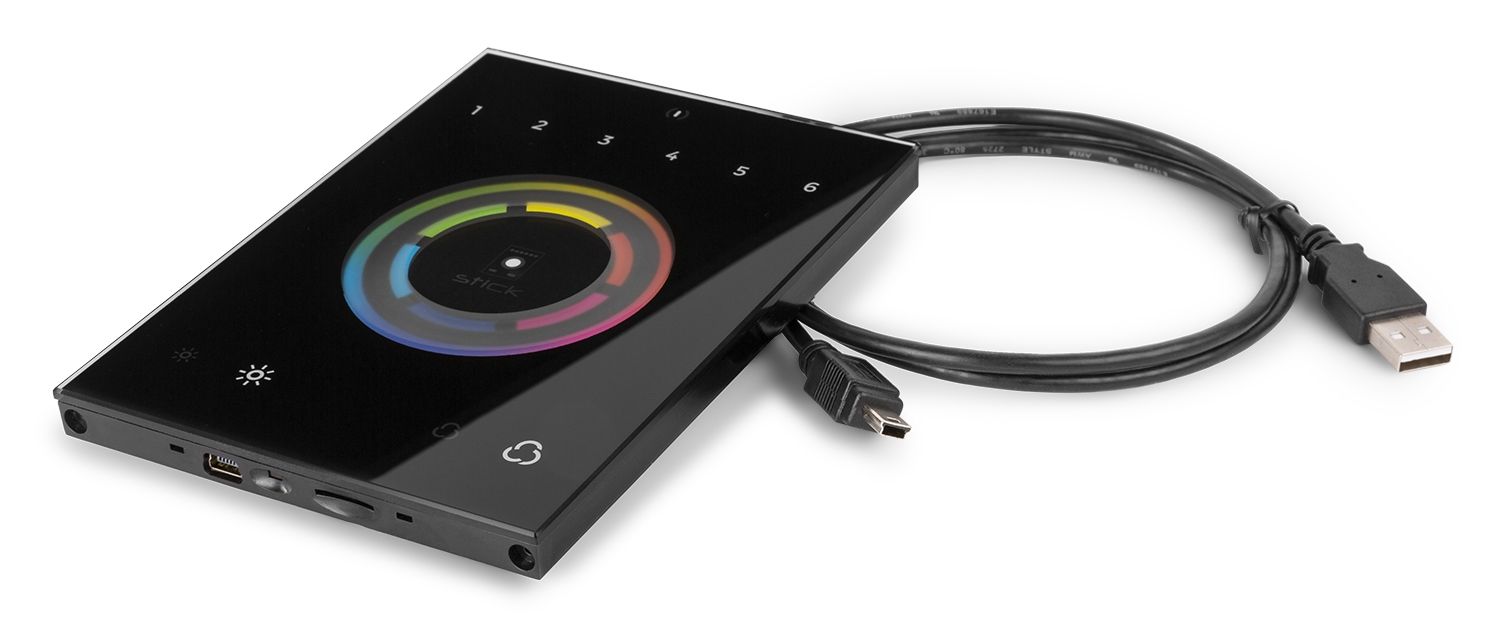STICK-CW4 WiFi DMX Wall Mount Interface