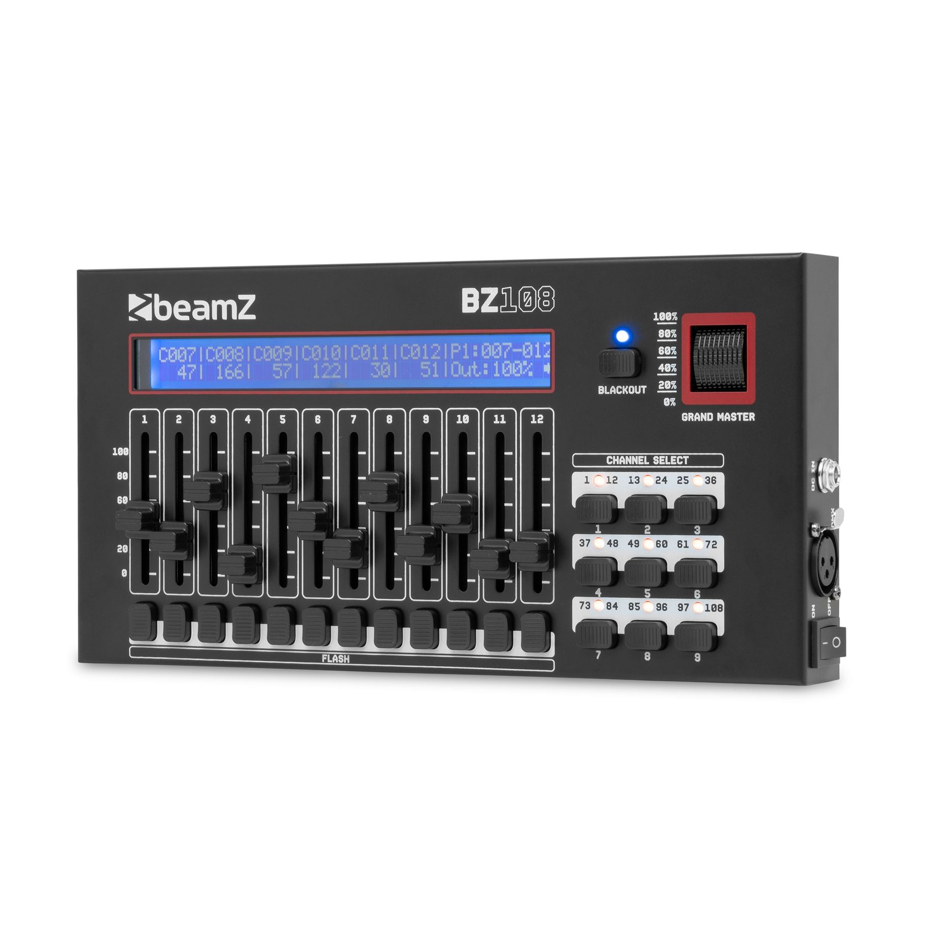 BZ108 DMX Controller 108 DMX Channels