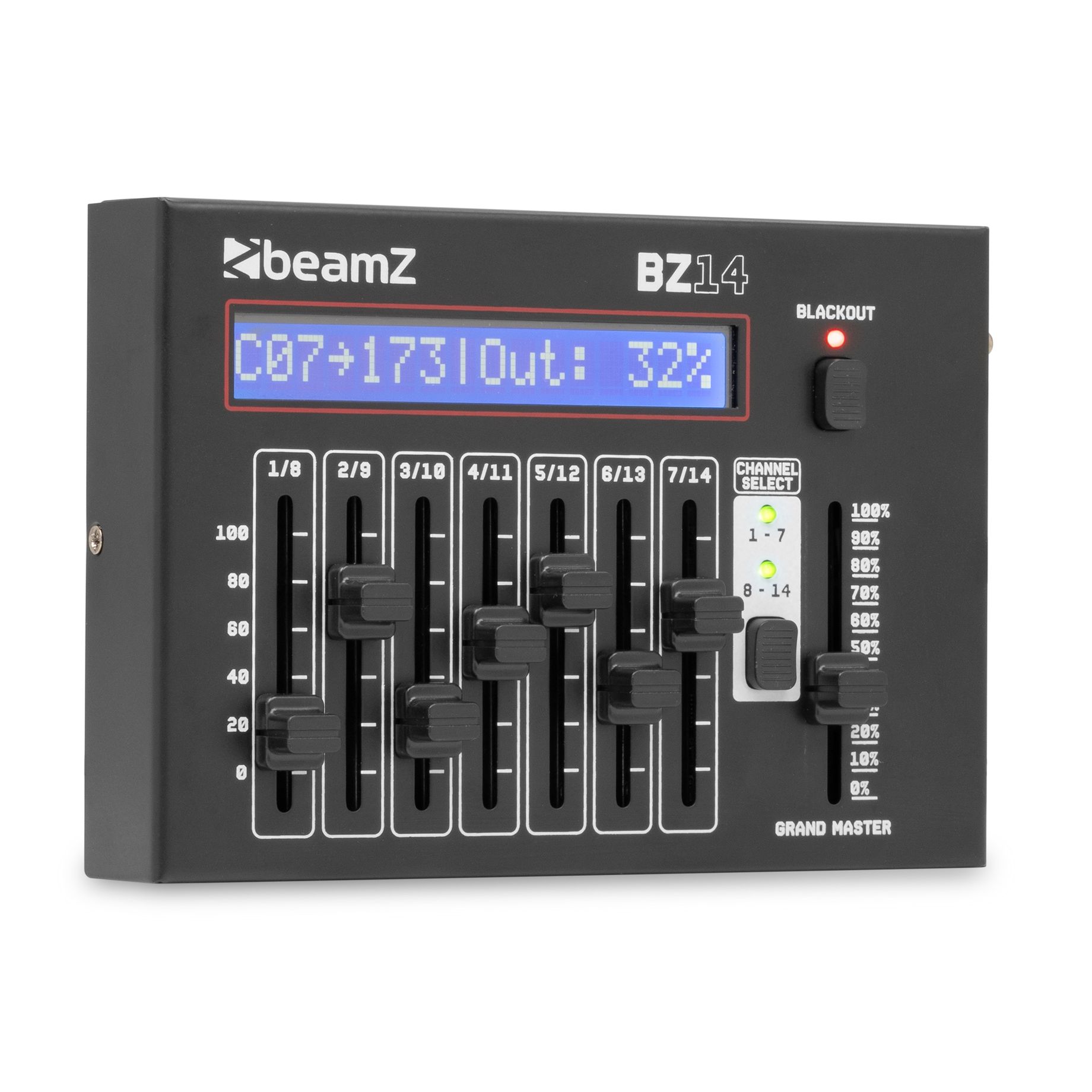 BZ14 DMX Controller 2x 7 DMX Channels