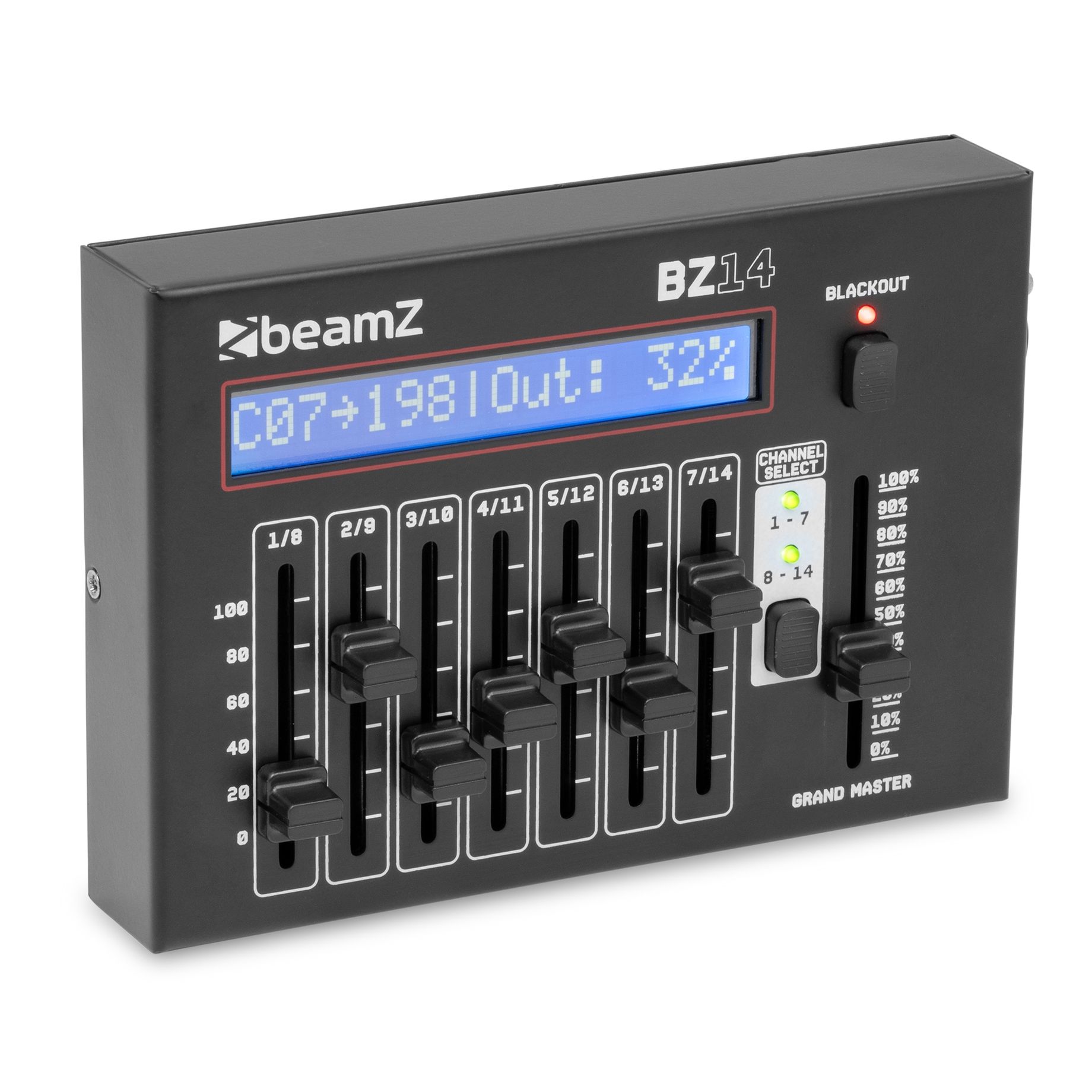 BZ14 DMX Controller 2x 7 DMX Channels
