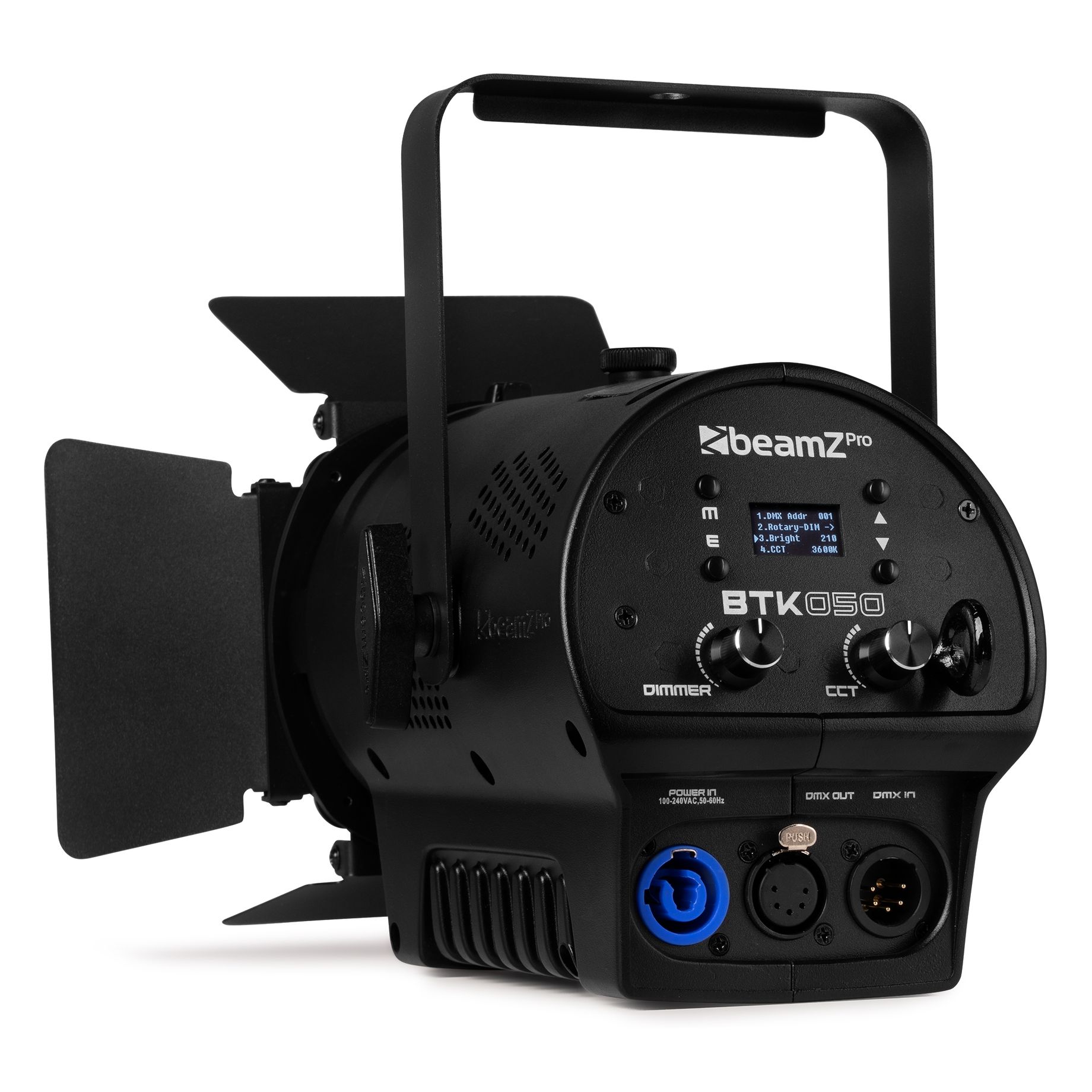 BTK050Z-5 Mini Fresnel Zoom 2x 50W LED WW/CW