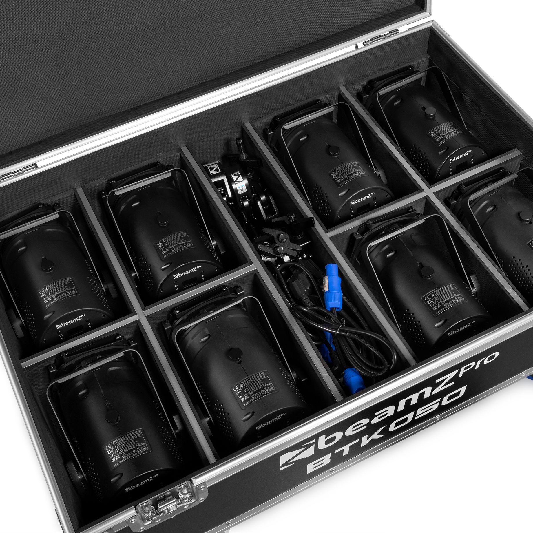 FCBTK050 Flightcase for 8x BTK050