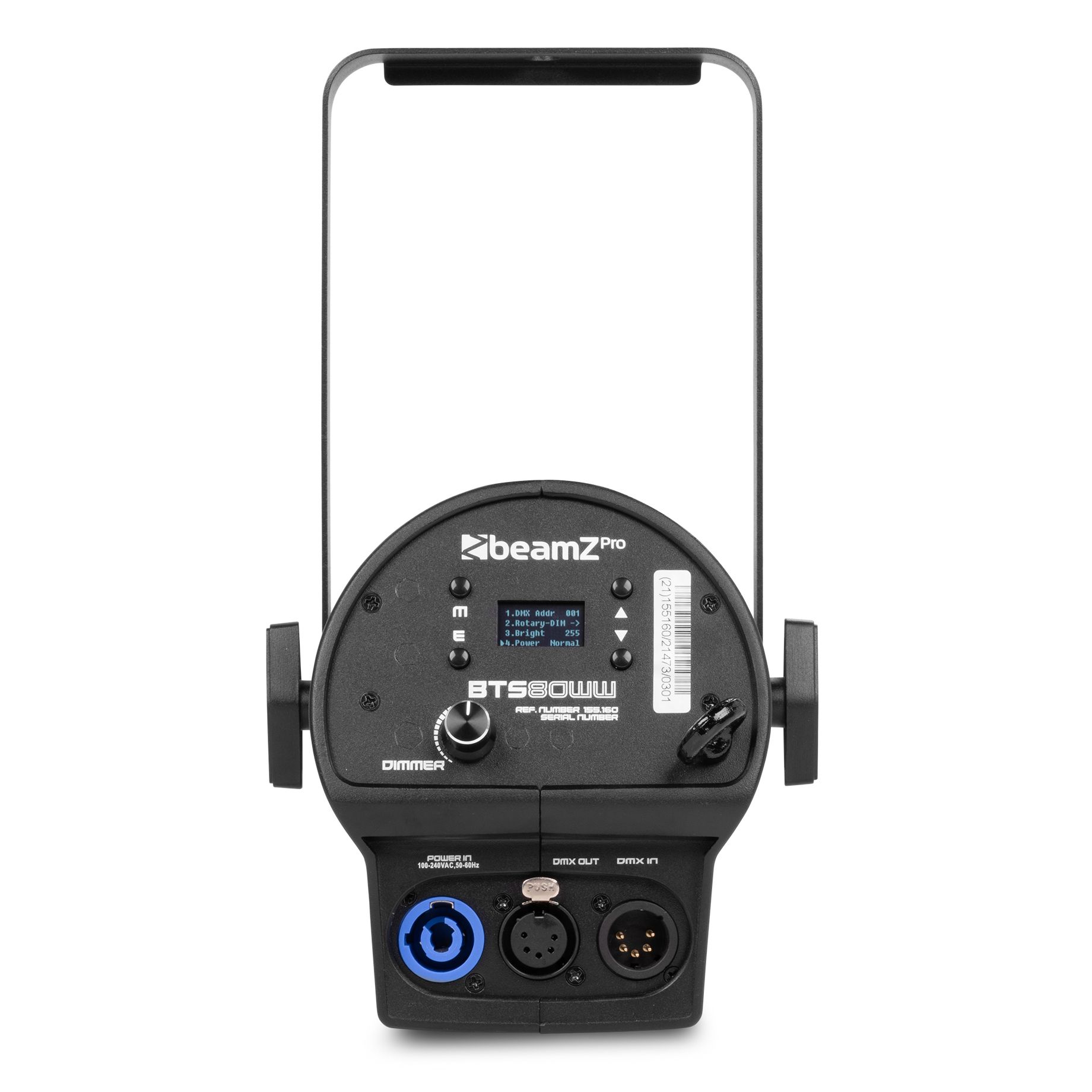 BTS80WW Compact Profile Spot with Zoom 80W WW