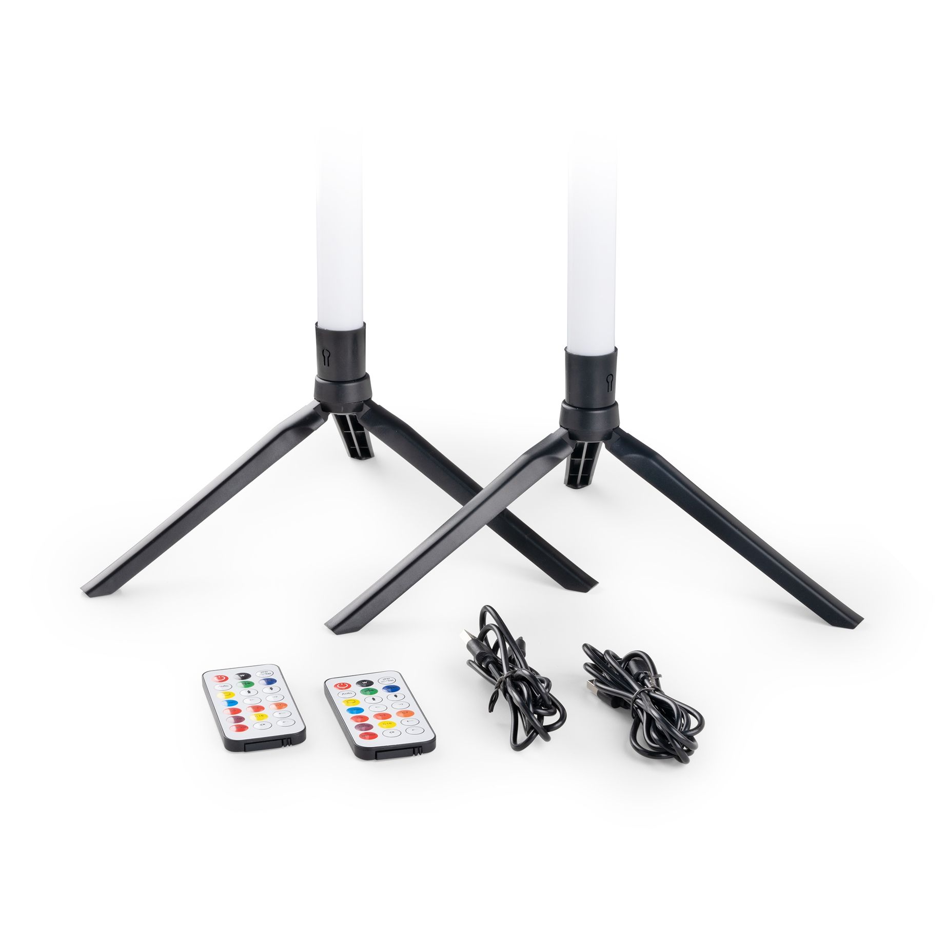Starry Set of 2 LED Tubes RGB