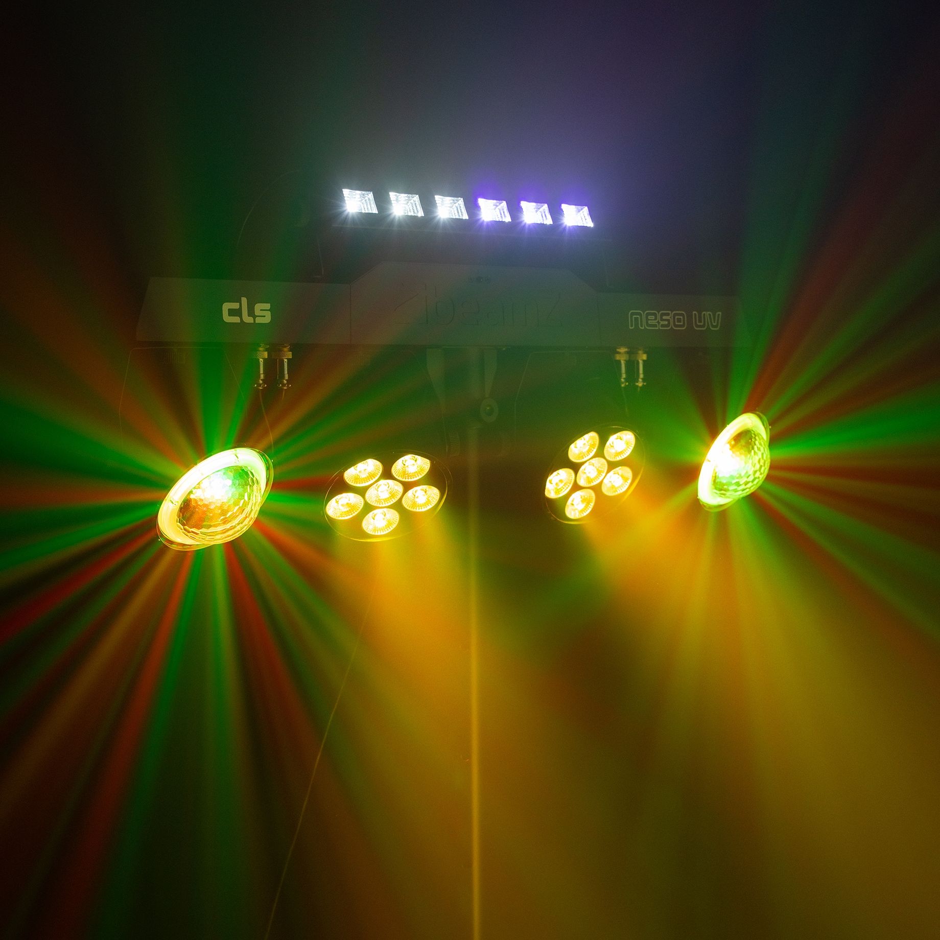 CLS Party Bar NesoUV with 2x Jelly Moon, 2xPAR and UV/Strobe