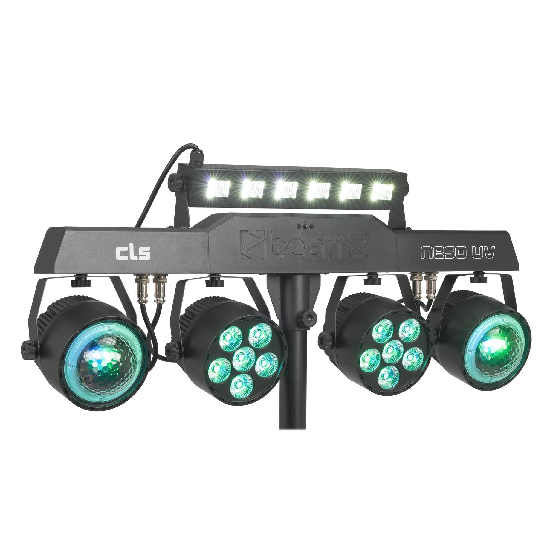 CLS Party Bar NesoUV with 2x Jelly Moon, 2xPAR and UV/Strobe