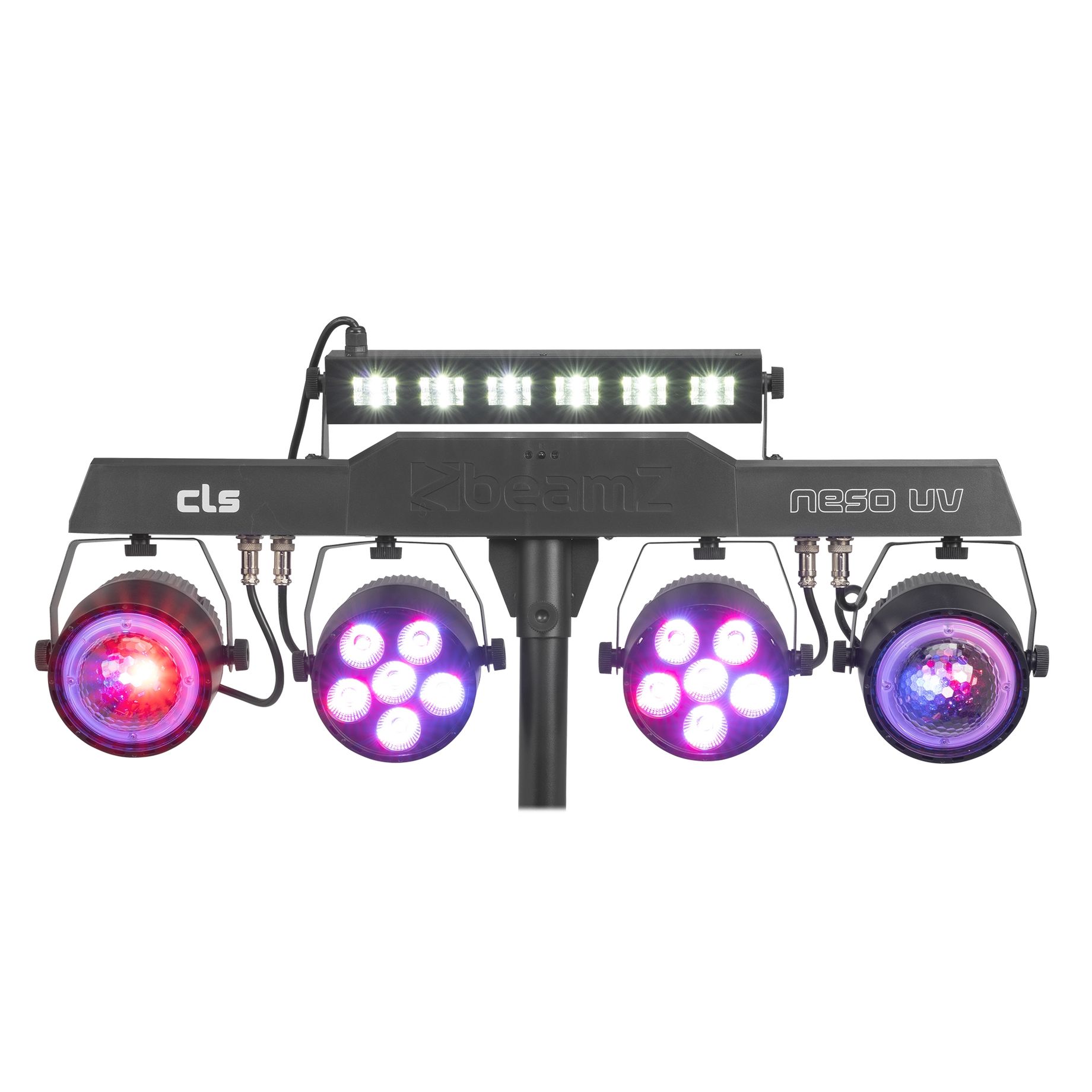 CLS Party Bar NesoUV with 2x Jelly Moon, 2xPAR and UV/Strobe