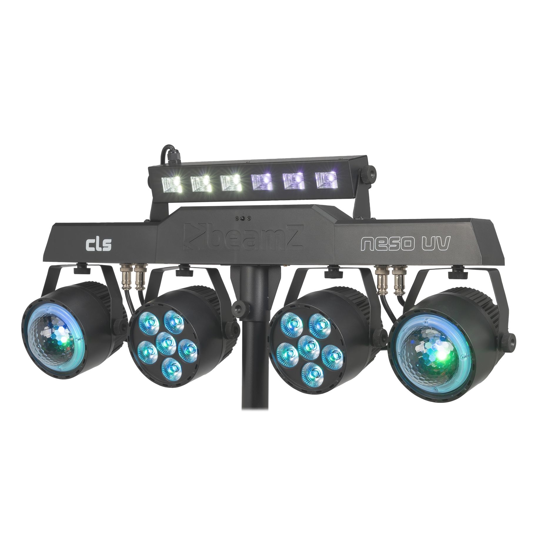 CLS Party Bar NesoUV with 2x Jelly Moon, 2xPAR and UV/Strobe
