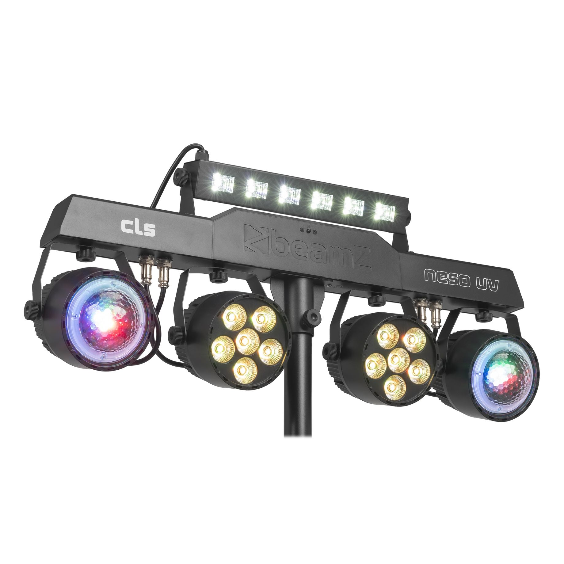 CLS Party Bar NesoUV with 2x Jelly Moon, 2xPAR and UV/Strobe