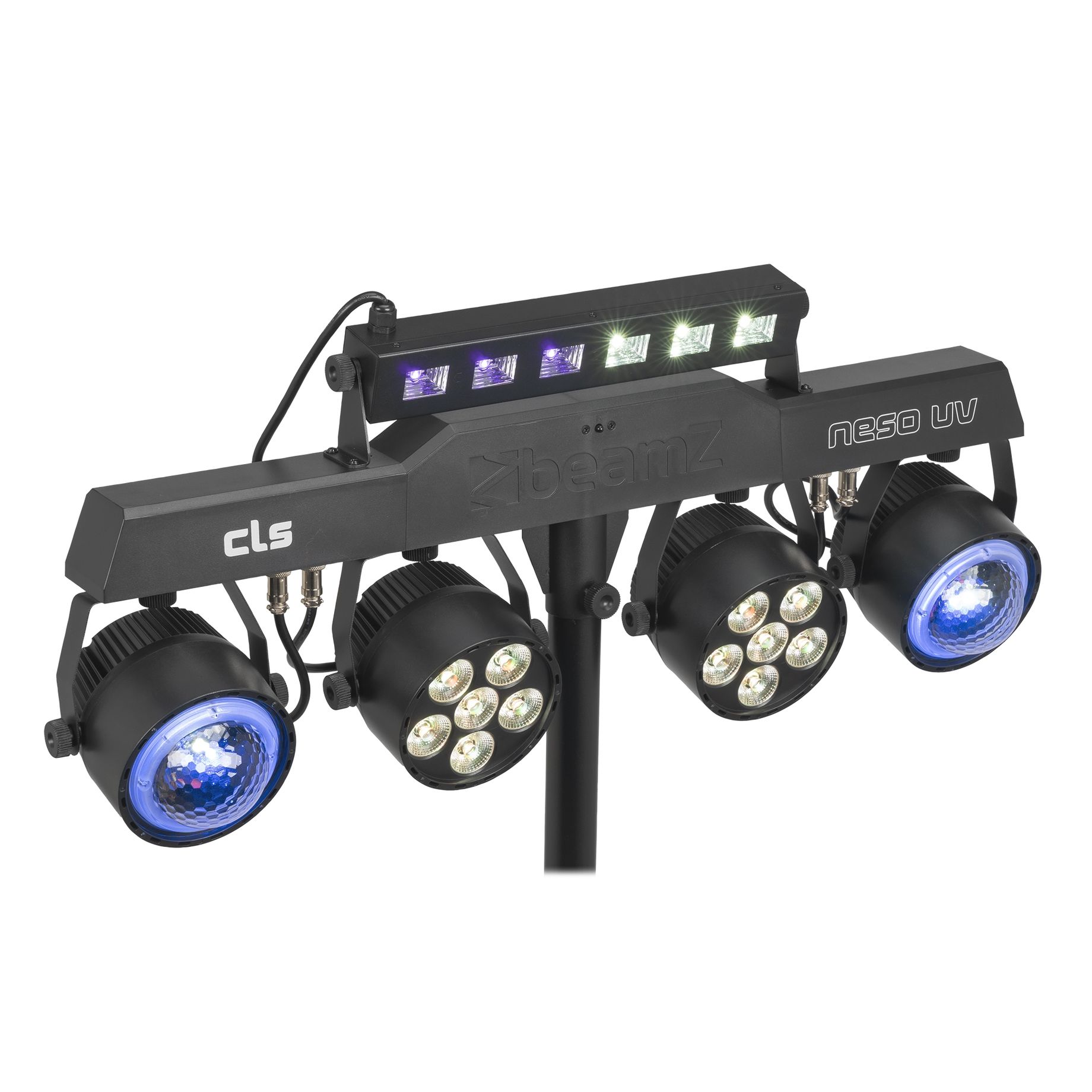 CLS Party Bar NesoUV with 2x Jelly Moon, 2xPAR and UV/Strobe