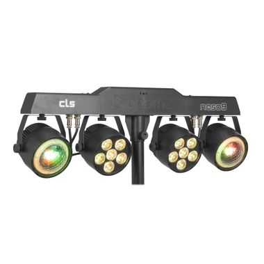 CLS Party Bar Neso9 with 2x LED Par and 2x Jelly Moon