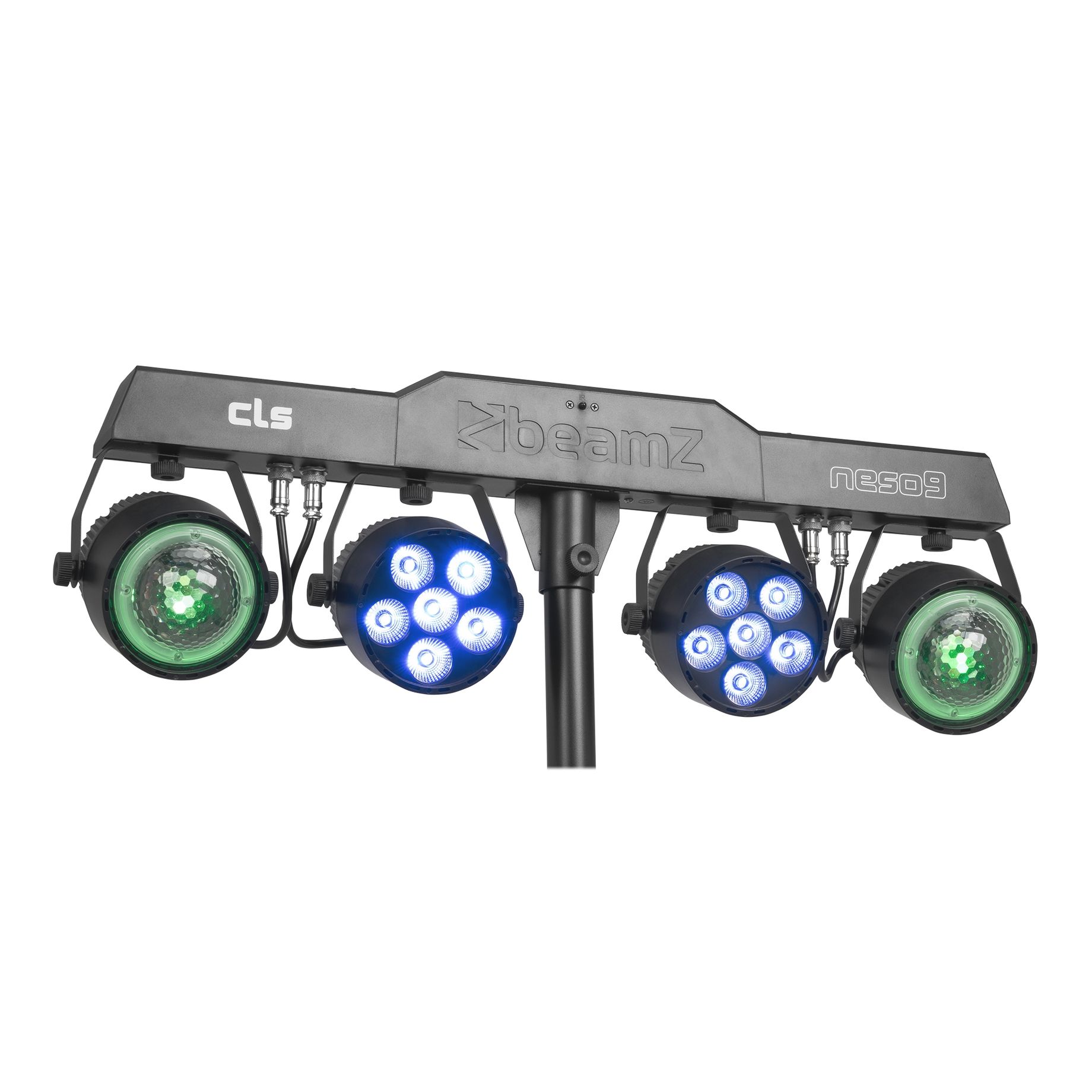 CLS Party Bar Neso9 with 2x LED Par and 2x Jelly Moon