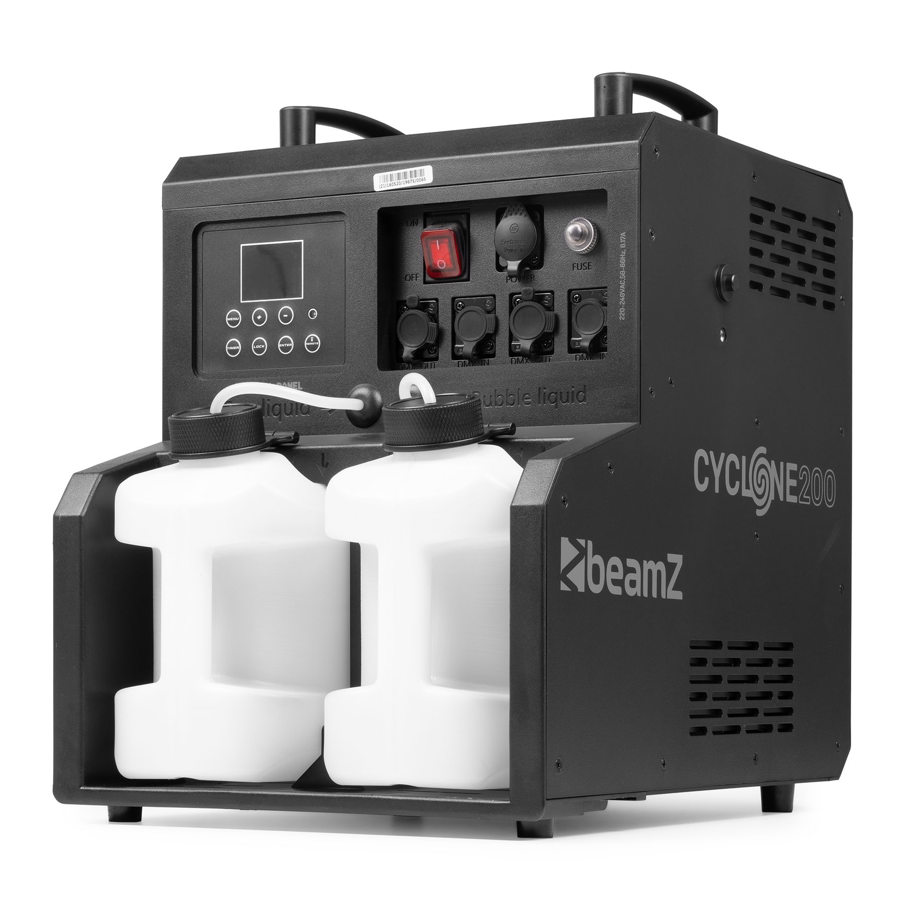 Cyclone200 Smoke & Bubble Machine with RGBW LEDs